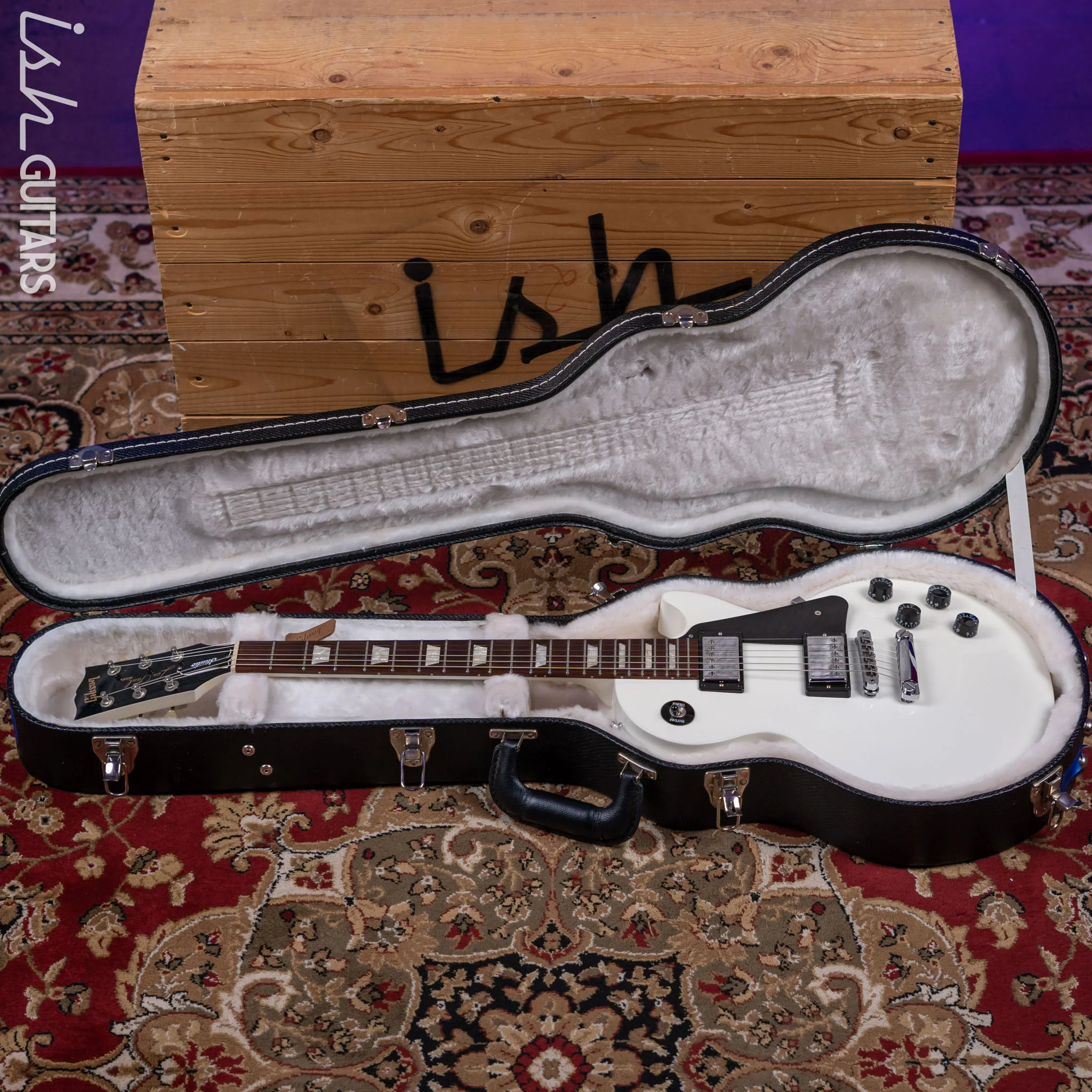 2016 Gibson Les Paul Studio White - Image 20