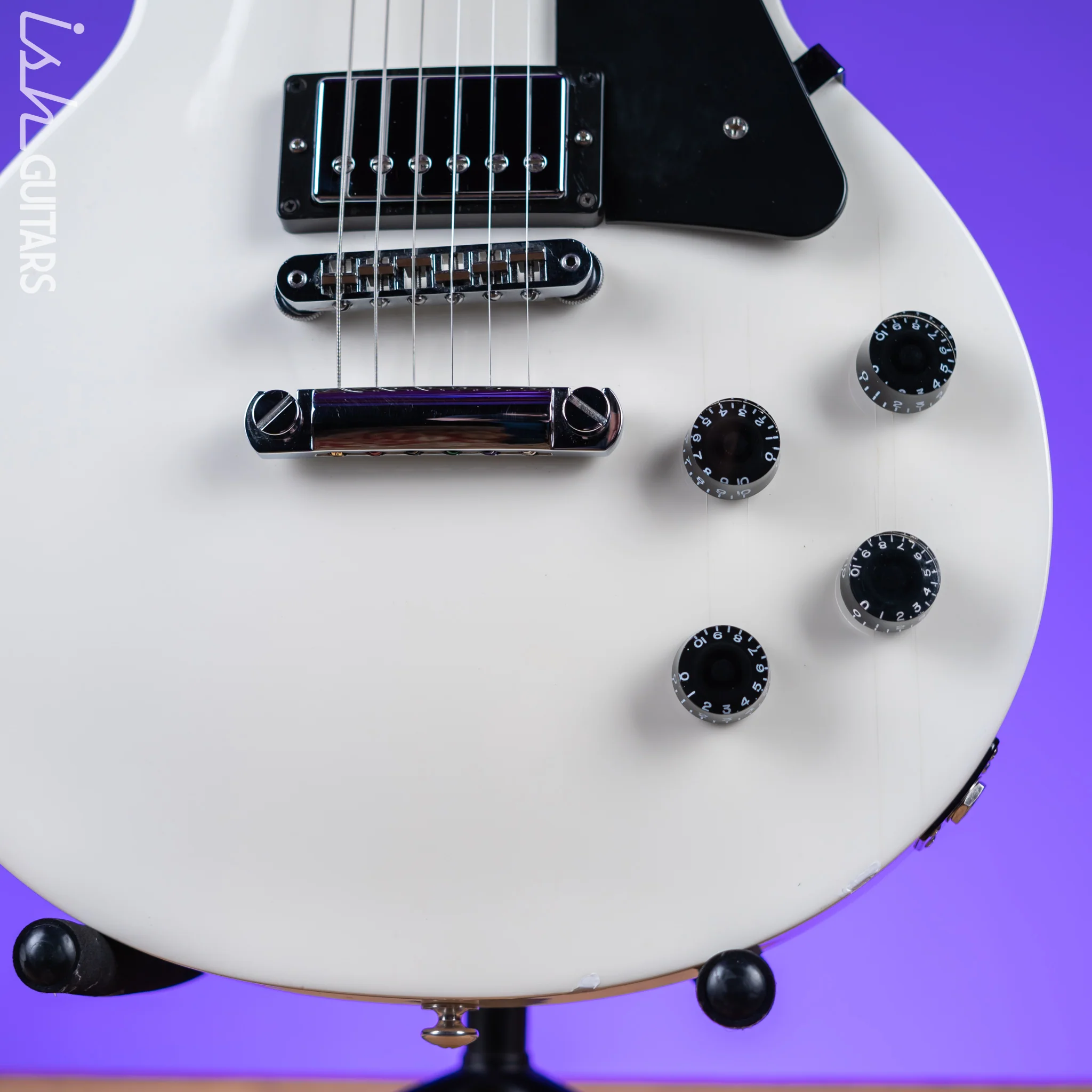 2016 Gibson Les Paul Studio White - Image 4