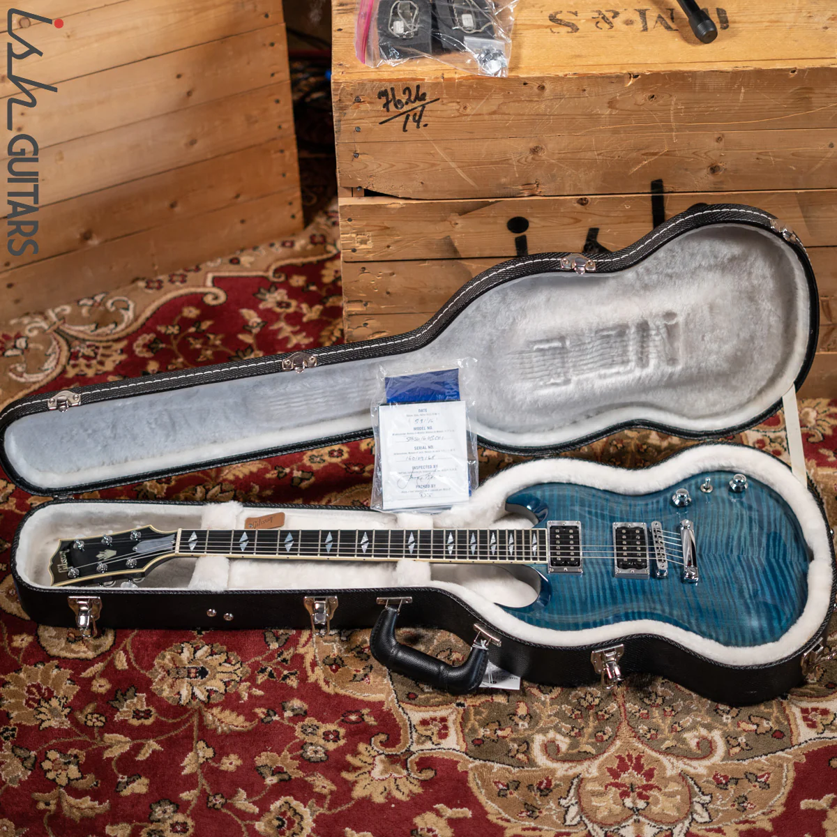 2016 Gibson SG Supreme Ocean Blue - Image 15