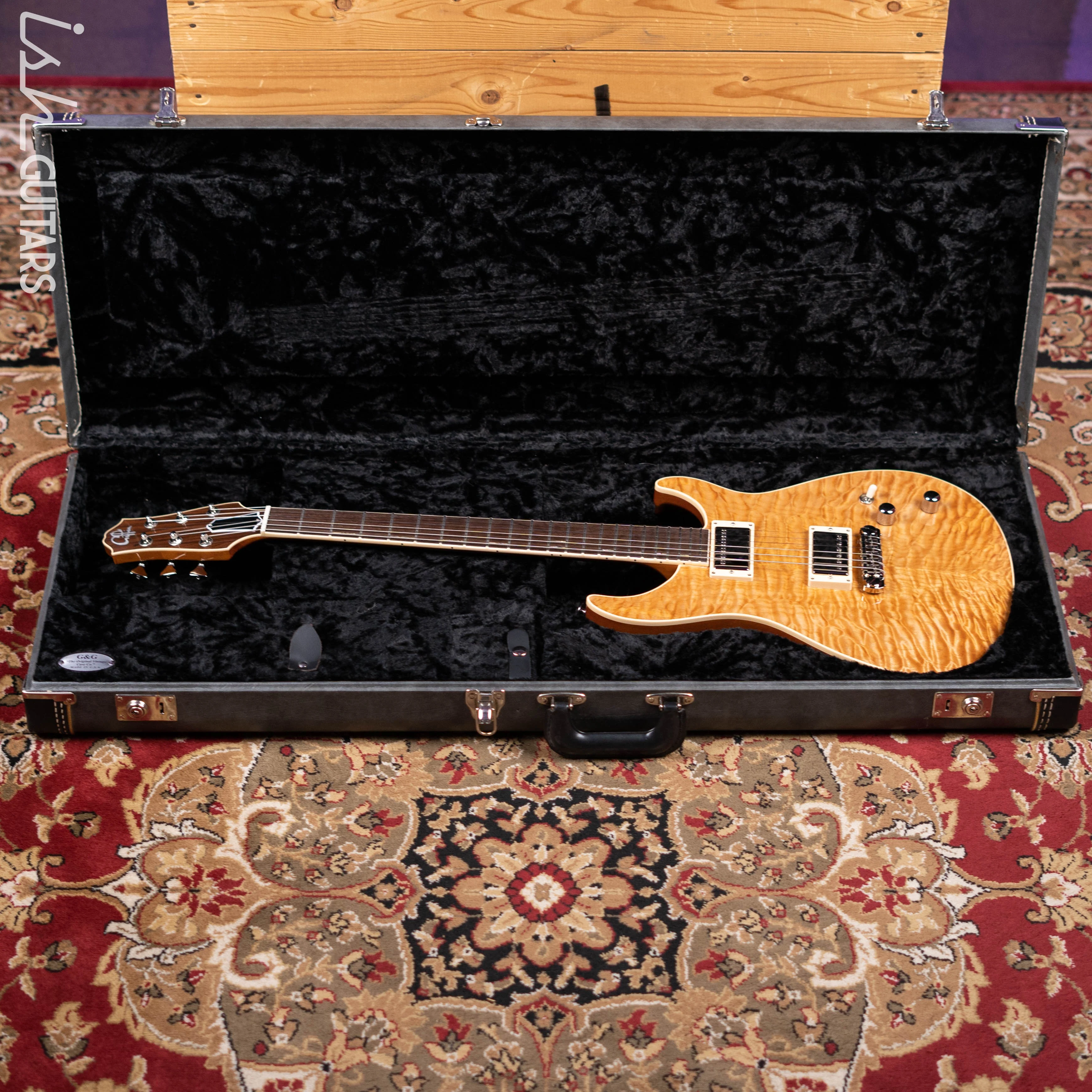 2016 Giffin T. Deluxe Clear Gloss over Golden Brown - Image 19