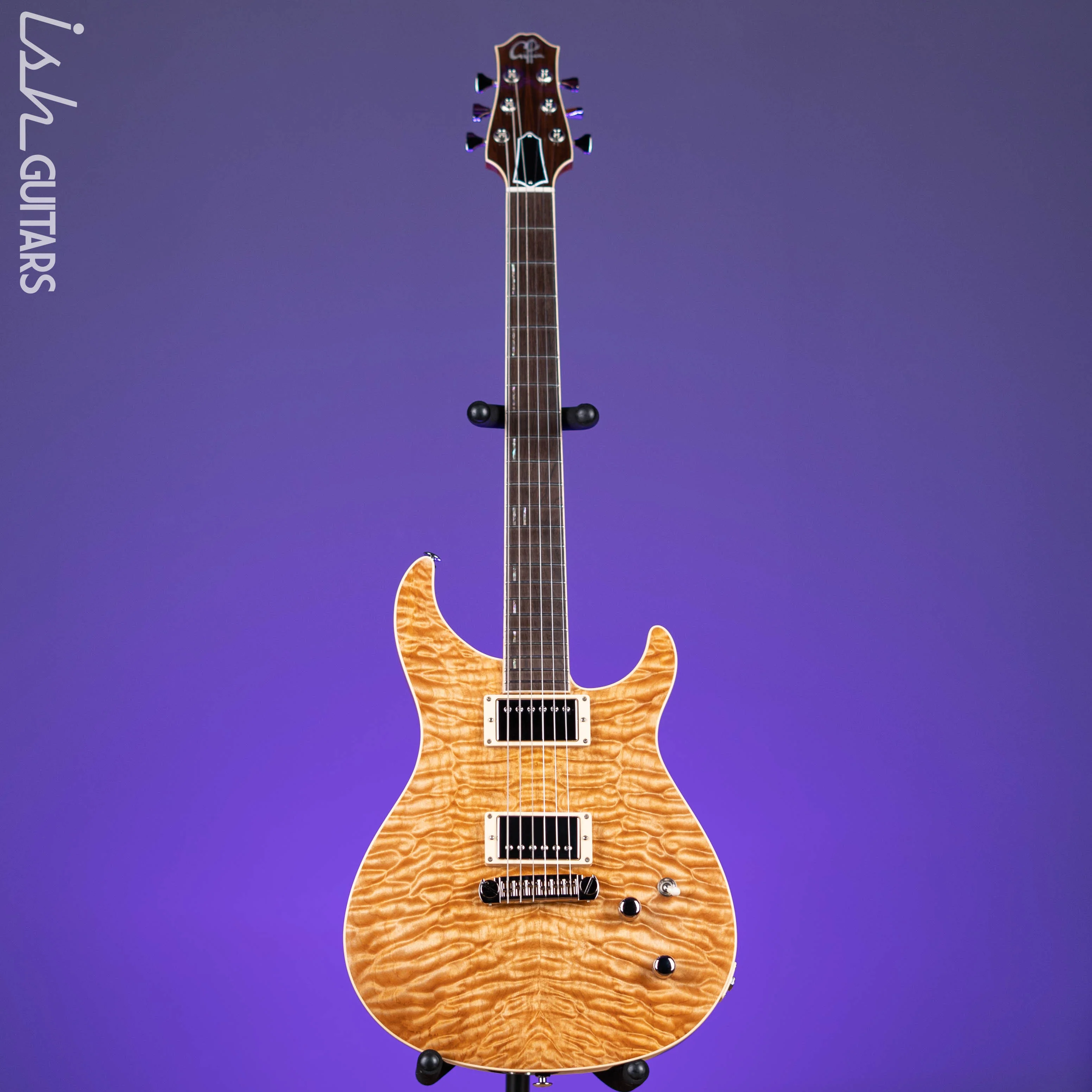 2016 Giffin T. Deluxe Clear Gloss over Golden Brown - Image 2
