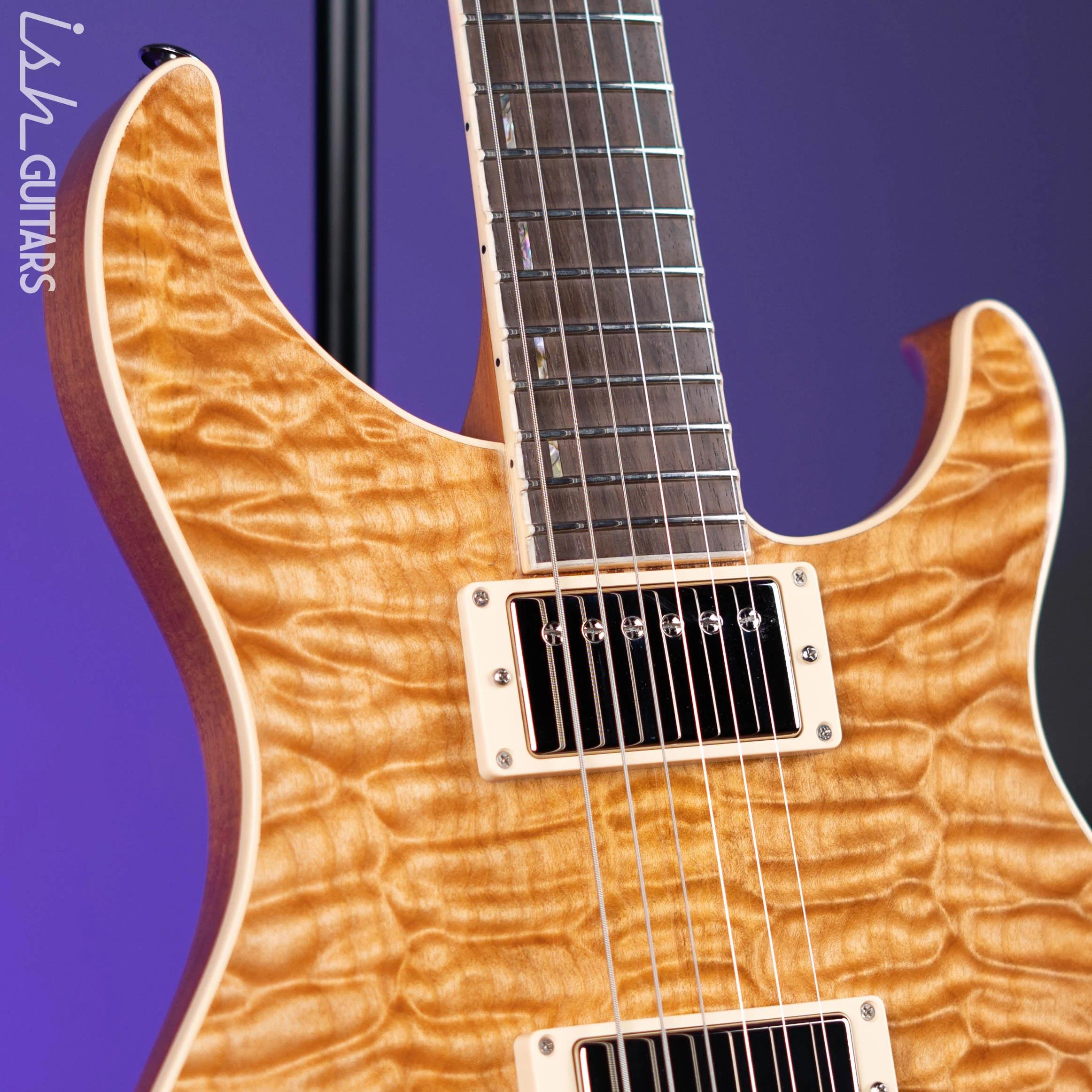 2016 Giffin T. Deluxe Clear Gloss over Golden Brown - Image 3