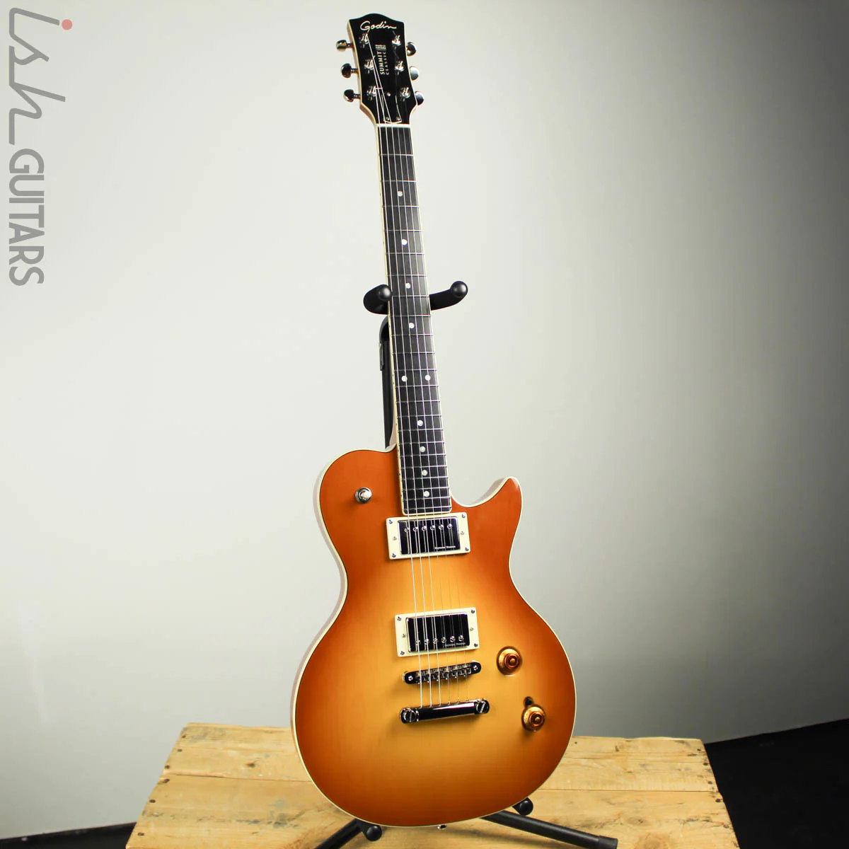 2016 Godin Summit Classic HB Creme Brulee - Image 2