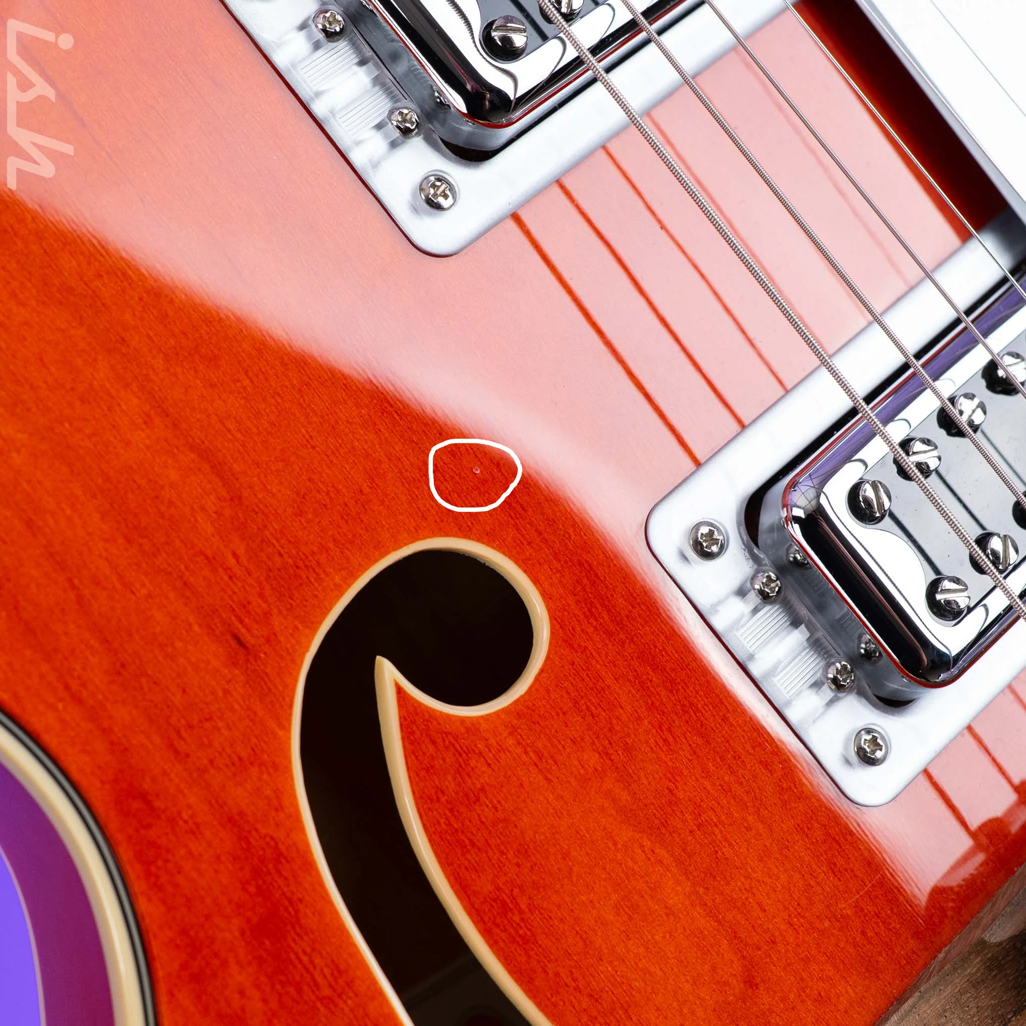 2016 Gretsch G5422T Orange Stain - Image 7