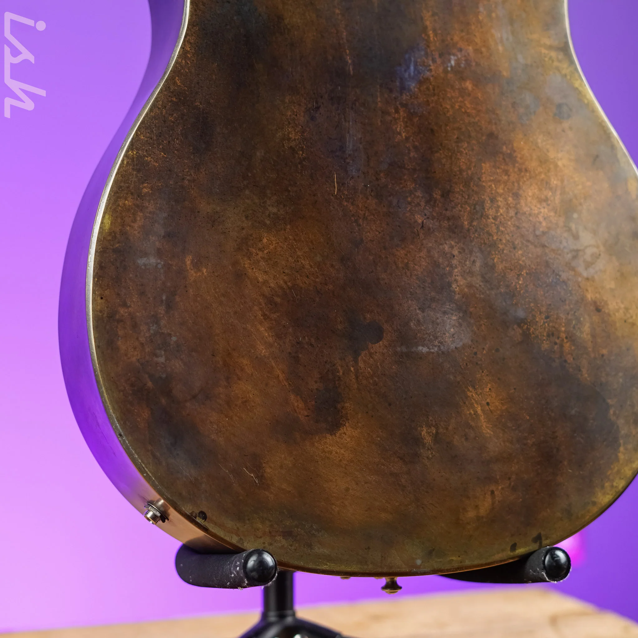 2016 Mule Resophonic Resonator Natural - Image 9