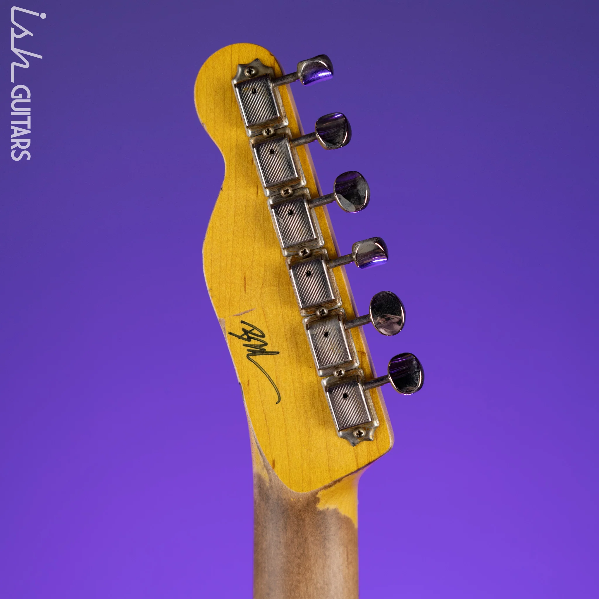 2016 Nash Guitars T-57 Black Relic - Image 11