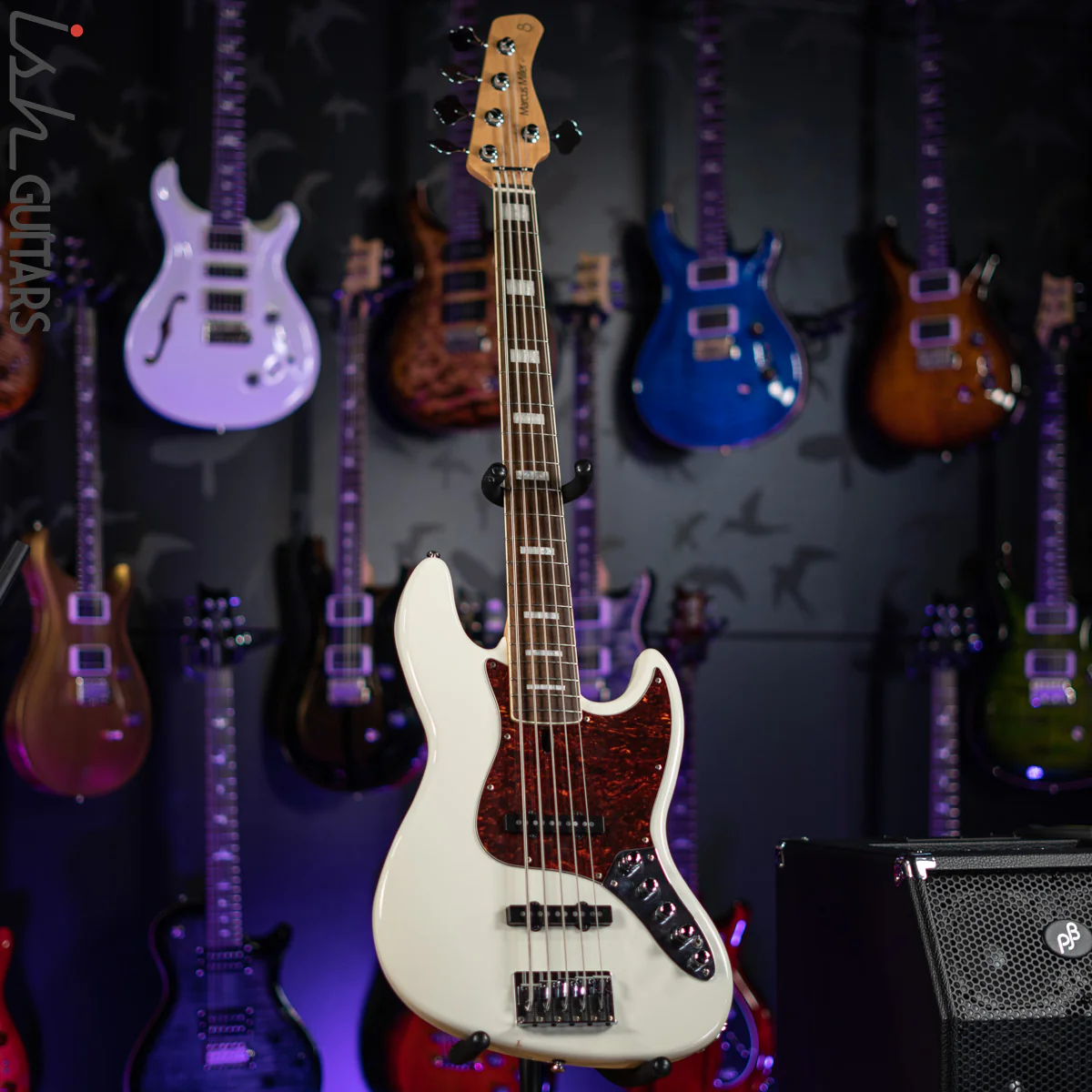 2016 Sire Marcus Miller V7 5-String Antique White - Image 2