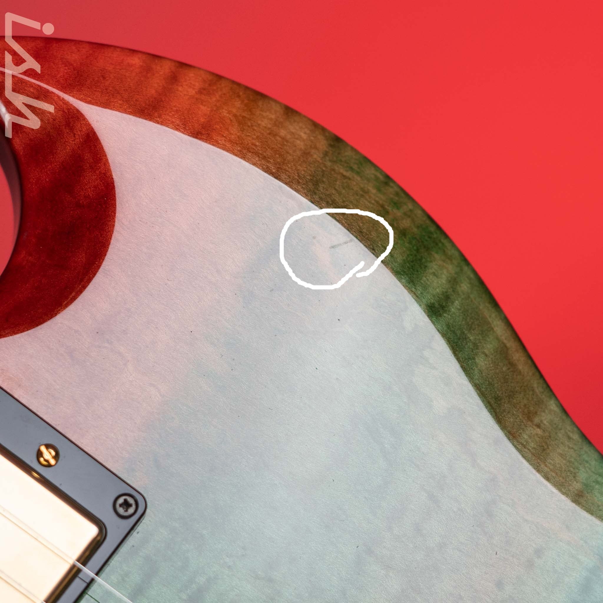 2017/2018 Gibson Custom Shop SG Elegant Flamed Maple Aurora Borealis - Image 6