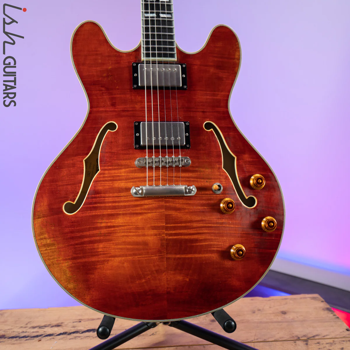 2017 Eastman T59/V Thinline Antique Amber