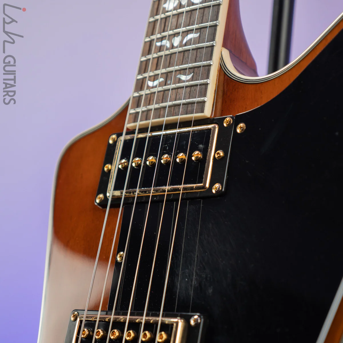 2017 Epiphone Explorer Artisan Lee Malia Signature Walnut - Image 14