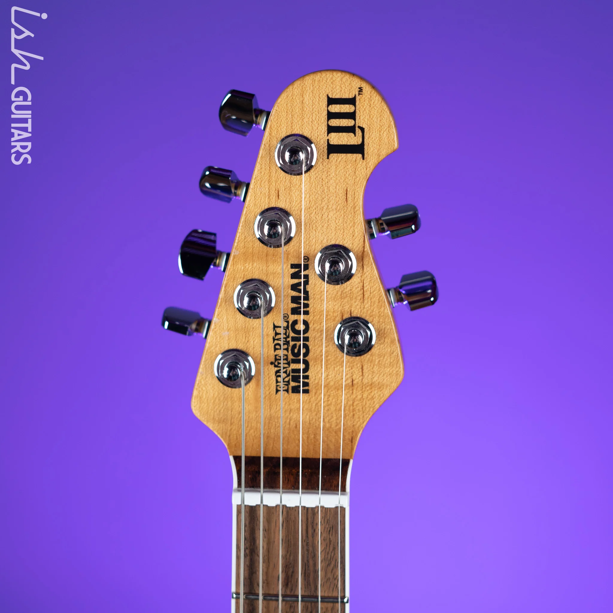 2017 Ernie Ball Music Man BFR Luke III Claro Walnut - Image 6