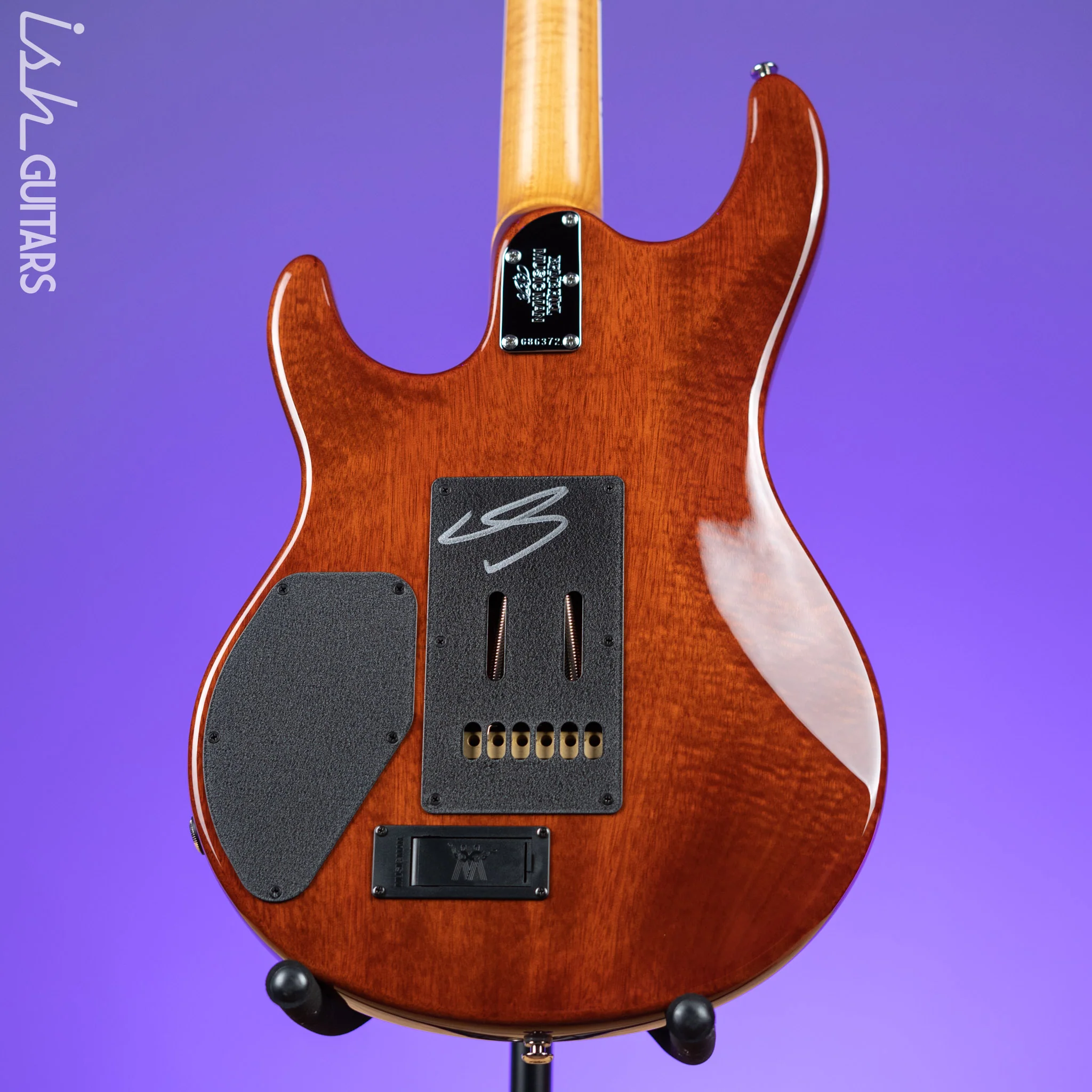 2017 Ernie Ball Music Man BFR Luke III Claro Walnut - Image 8