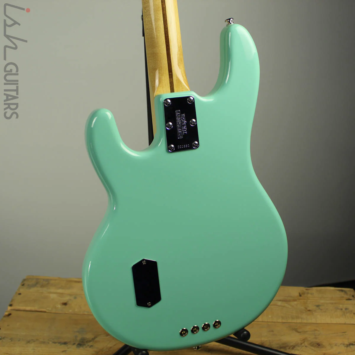 2017 Ernie Ball Music Man StingRay 4 Old Smoothie Mint Green - Image 9