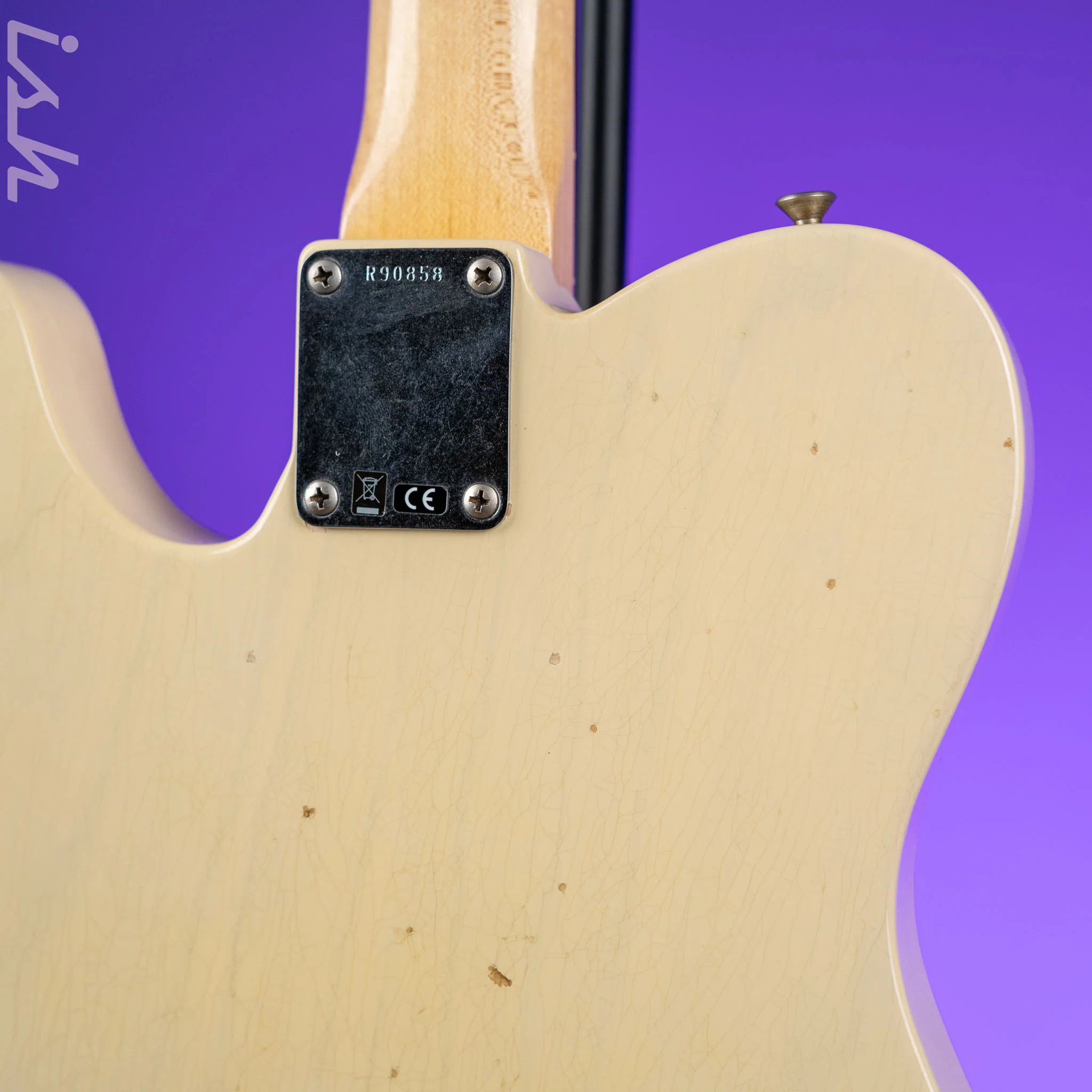 2017 Fender Custom Shop 1960 Telecaster Journeyman Relic Vintage Blonde - Image 8