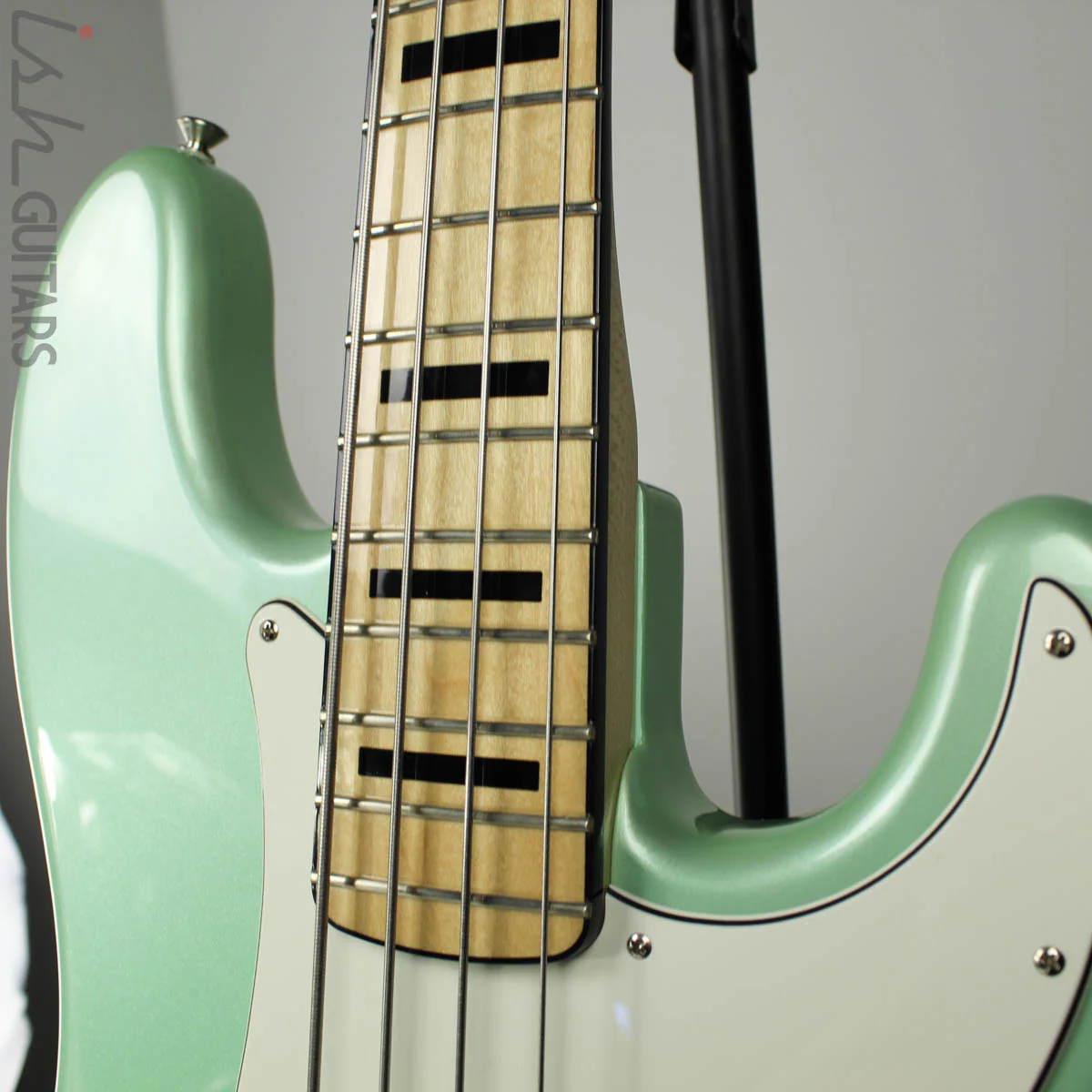 2017 Fender FSR PJ Bass Seafoam Pearl - Image 6