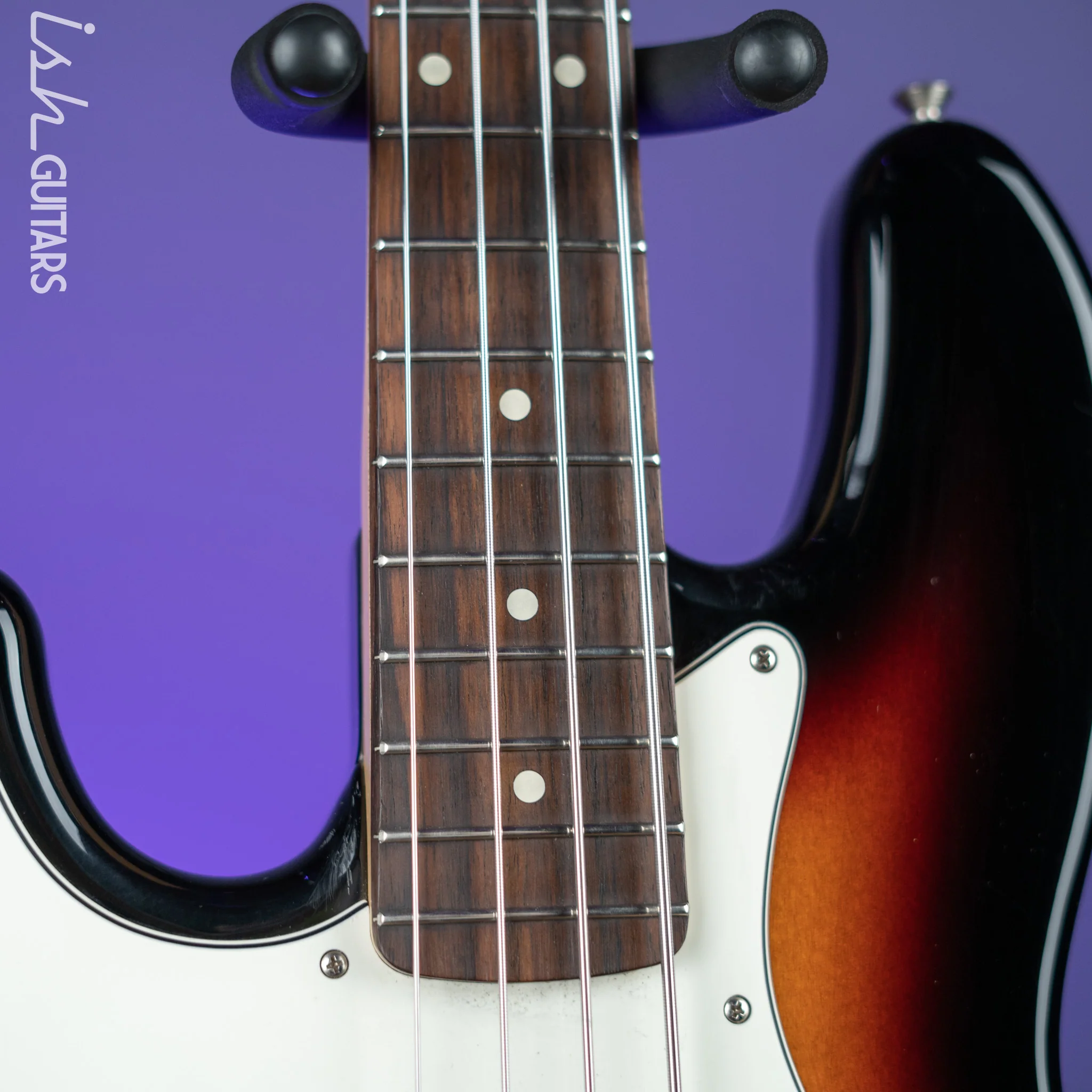 2017 Fender Lefty Player Jazz Bass Sunburst - Image 5