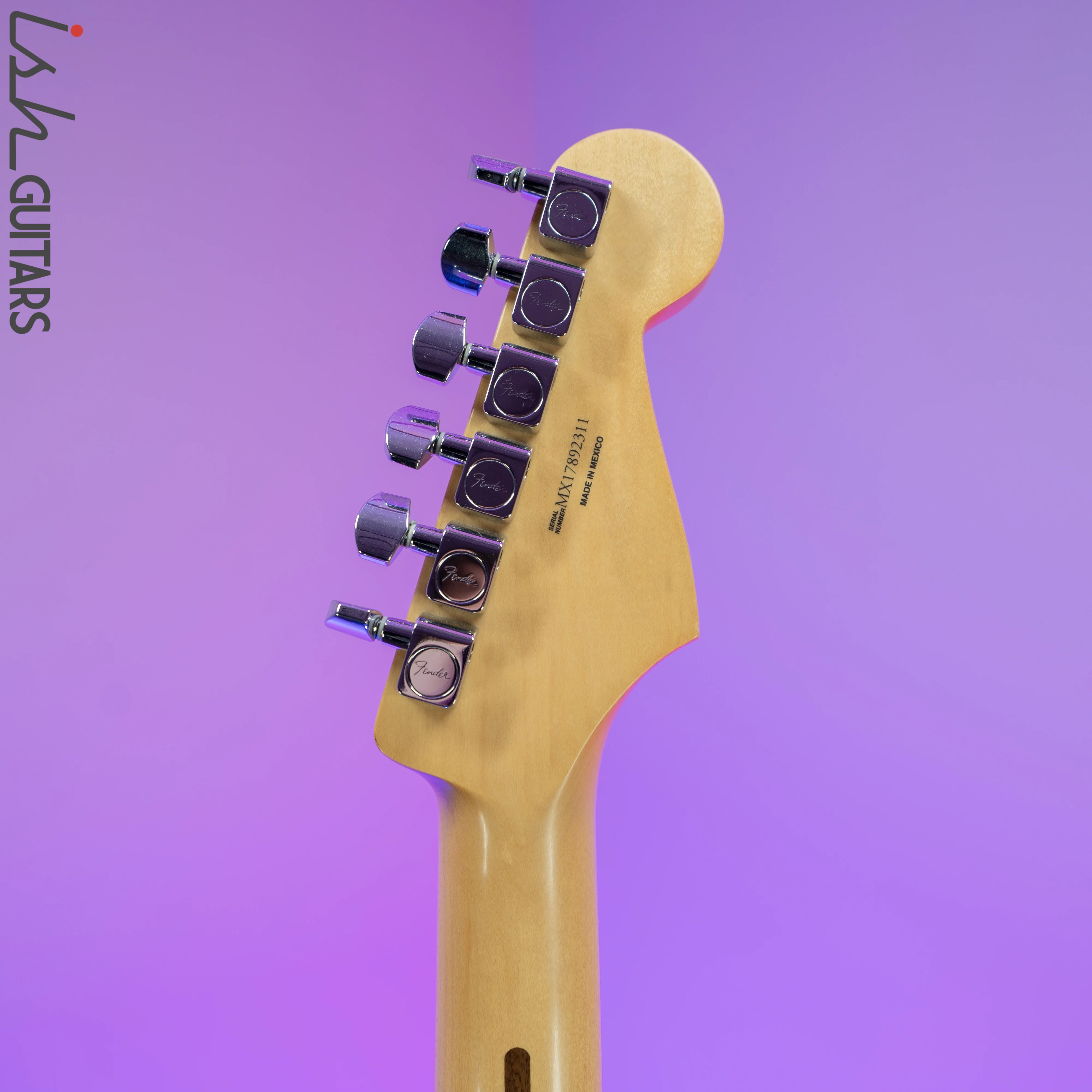 2017 Fender Stratocaster MIM Left Handed Metallic Blue - Image 13