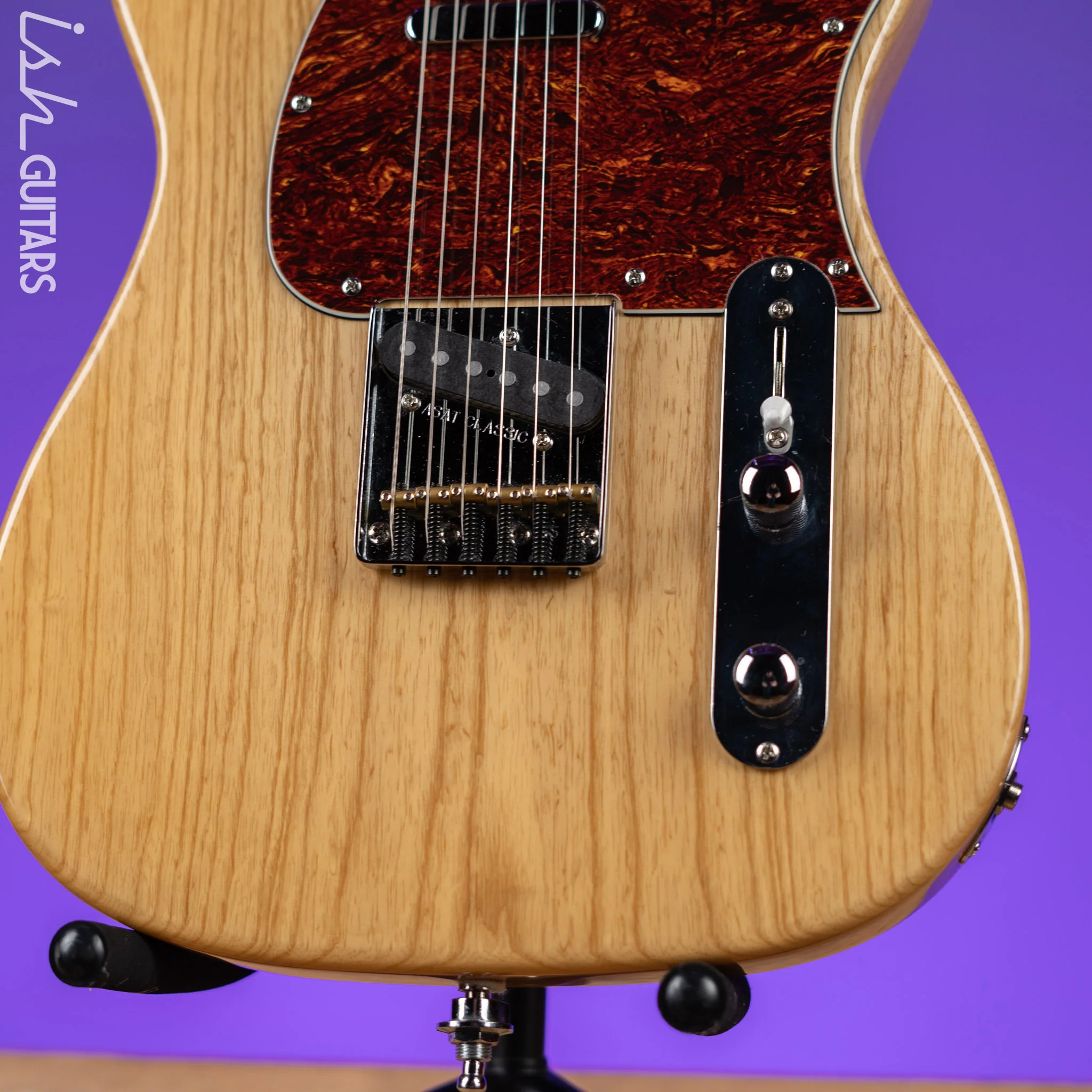 2017 G&L ASAT Classic Tribute Series Natural - Image 4