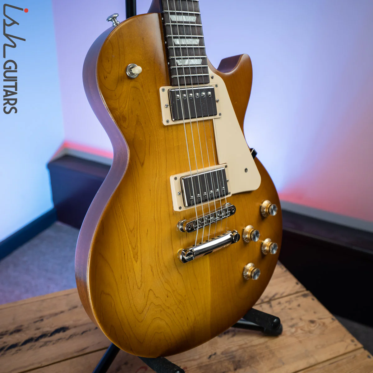 2017 Gibson Les Paul Tribute T Faded Honey Burst - Image 5