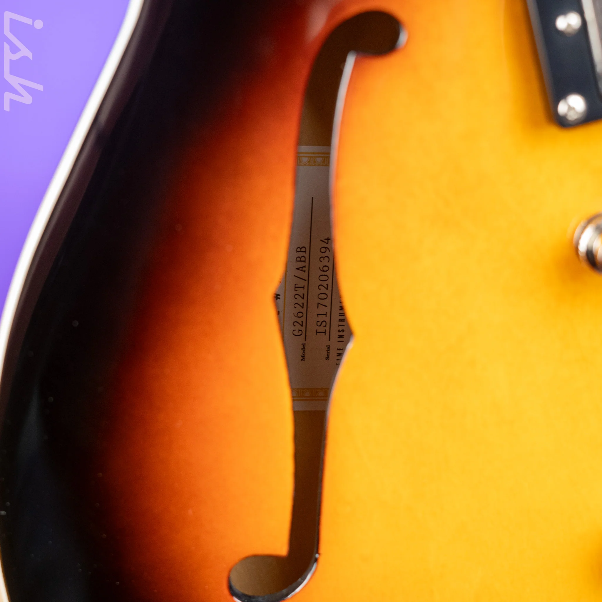 2017 Gretsch Streamliner G2622T Sunburst - Image 18