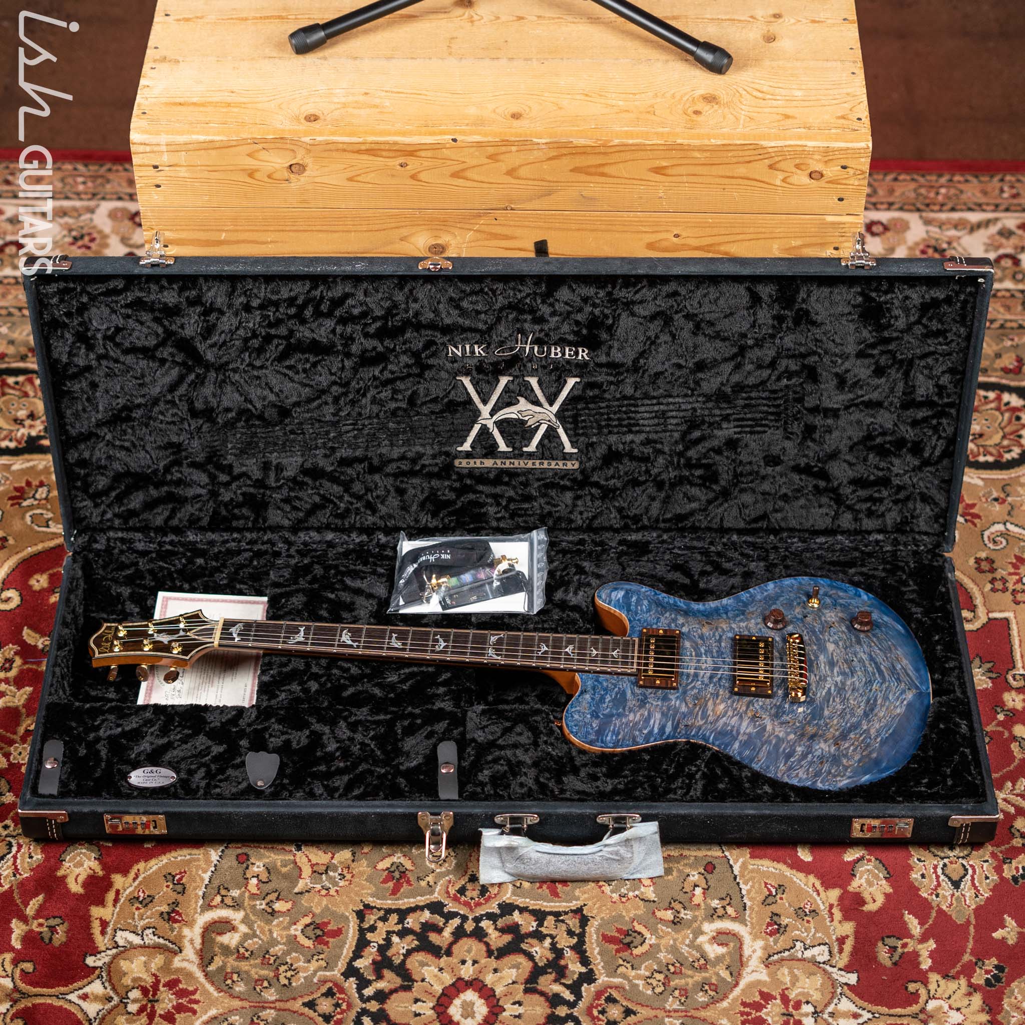 2017 Nik Huber Dolphin 20th Anniversary Prototype Starry Night Burst - Image 14
