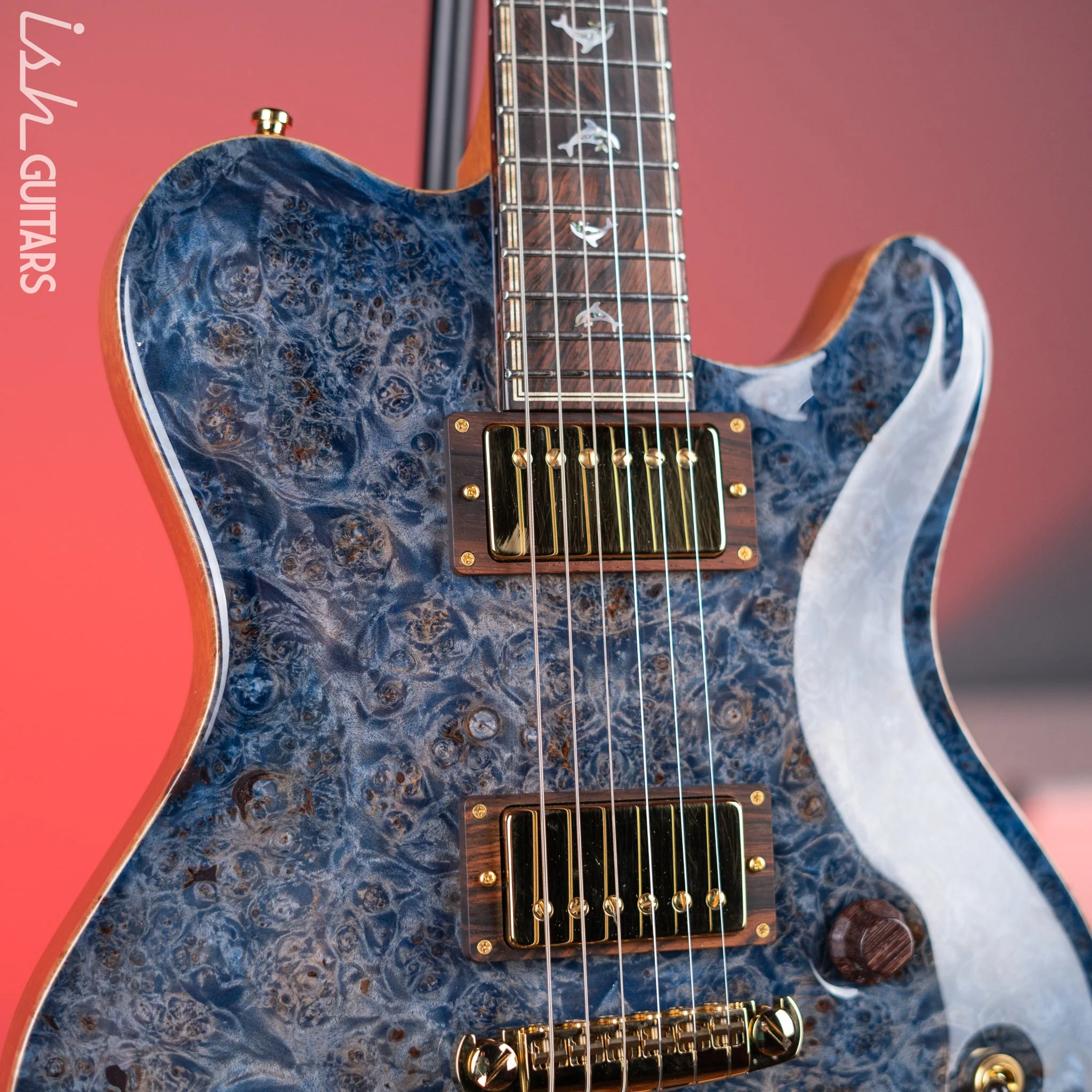 2017 Nik Huber Dolphin II 2 of 20 20th Anniversary Starry Night Blue - Image 3