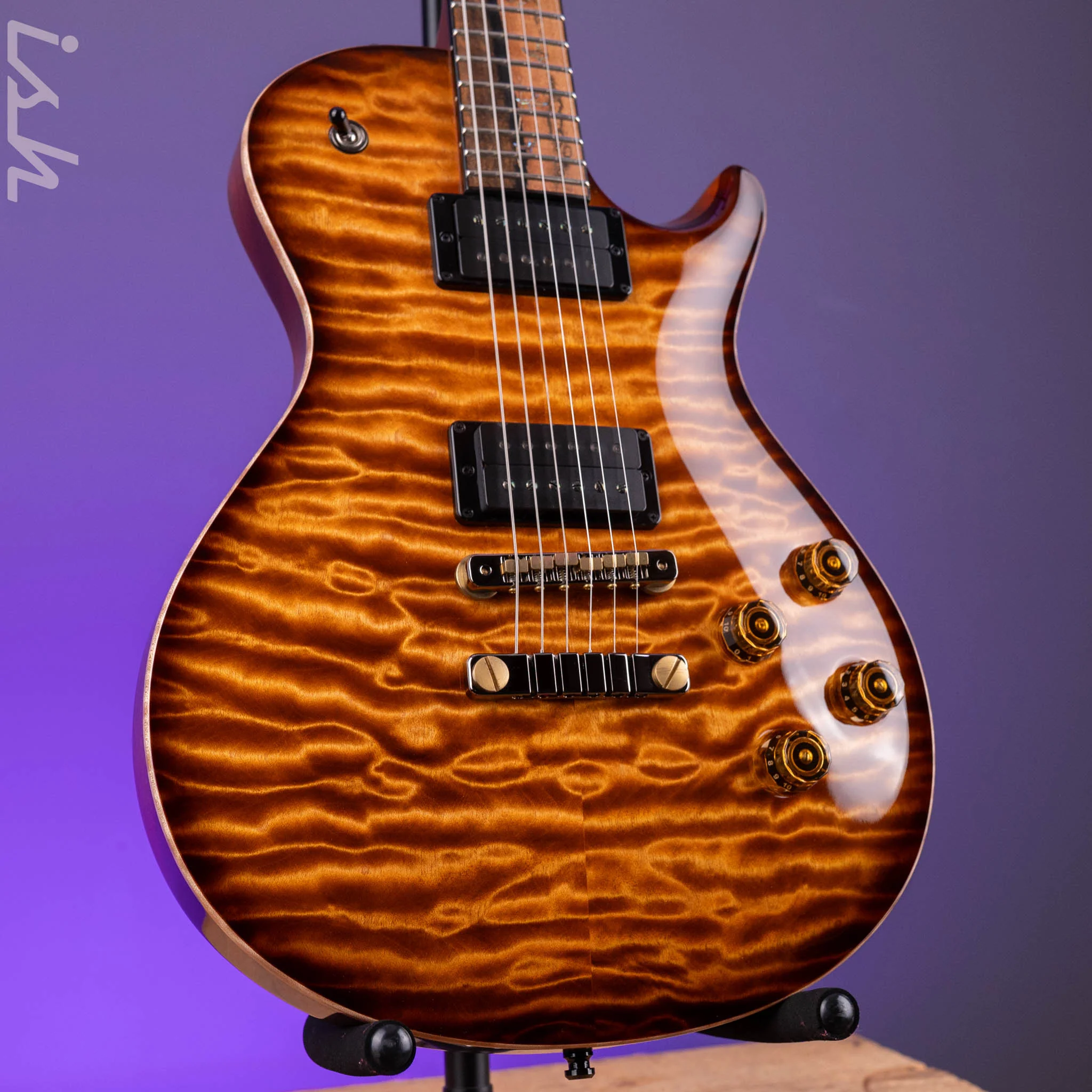 2017 PRS Private Stock Singlecut McCarty 594 Copperhead Smoked Burst