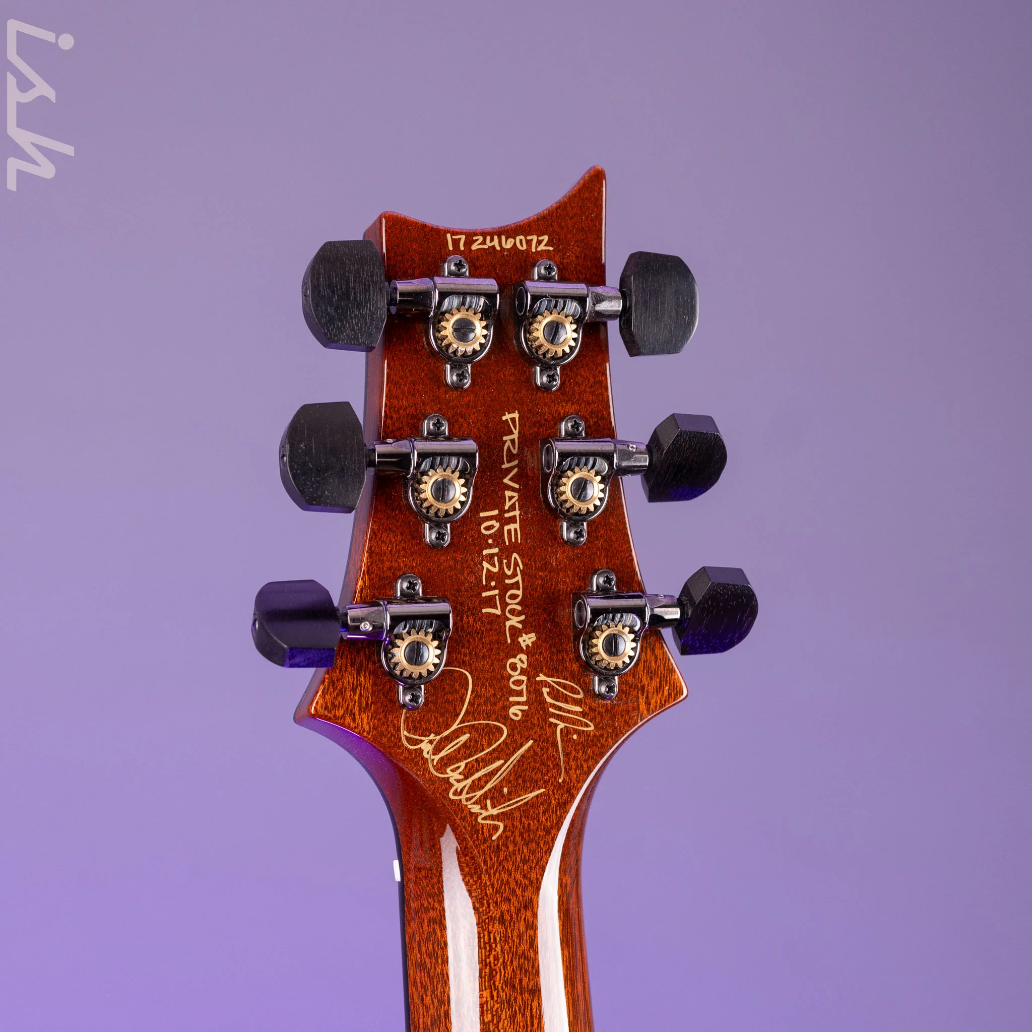 2017 PRS Private Stock Singlecut McCarty 594 Copperhead Smoked Burst - Image 15