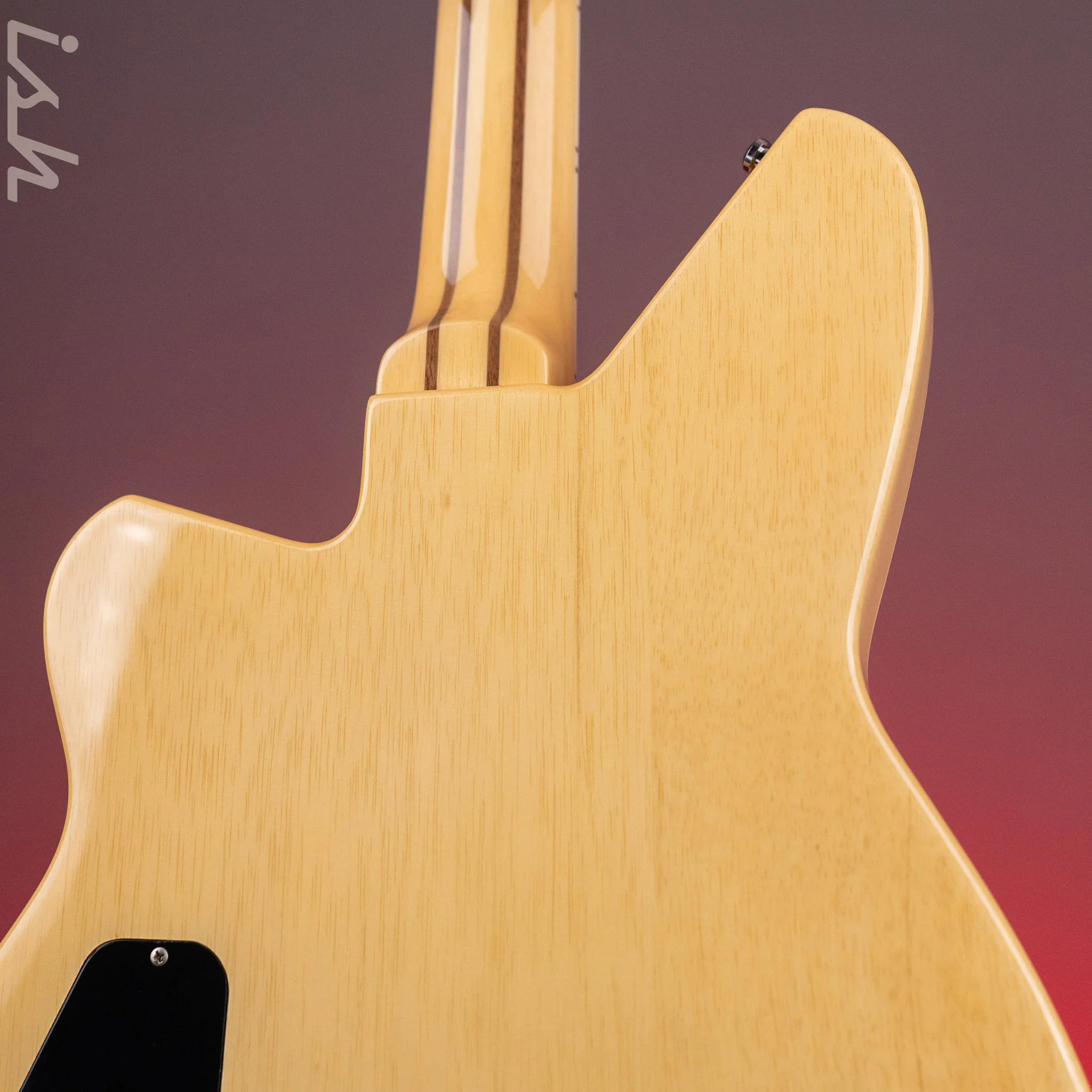 2017 Reverend Airwave 12-String Electric Guitar Natural - Image 9