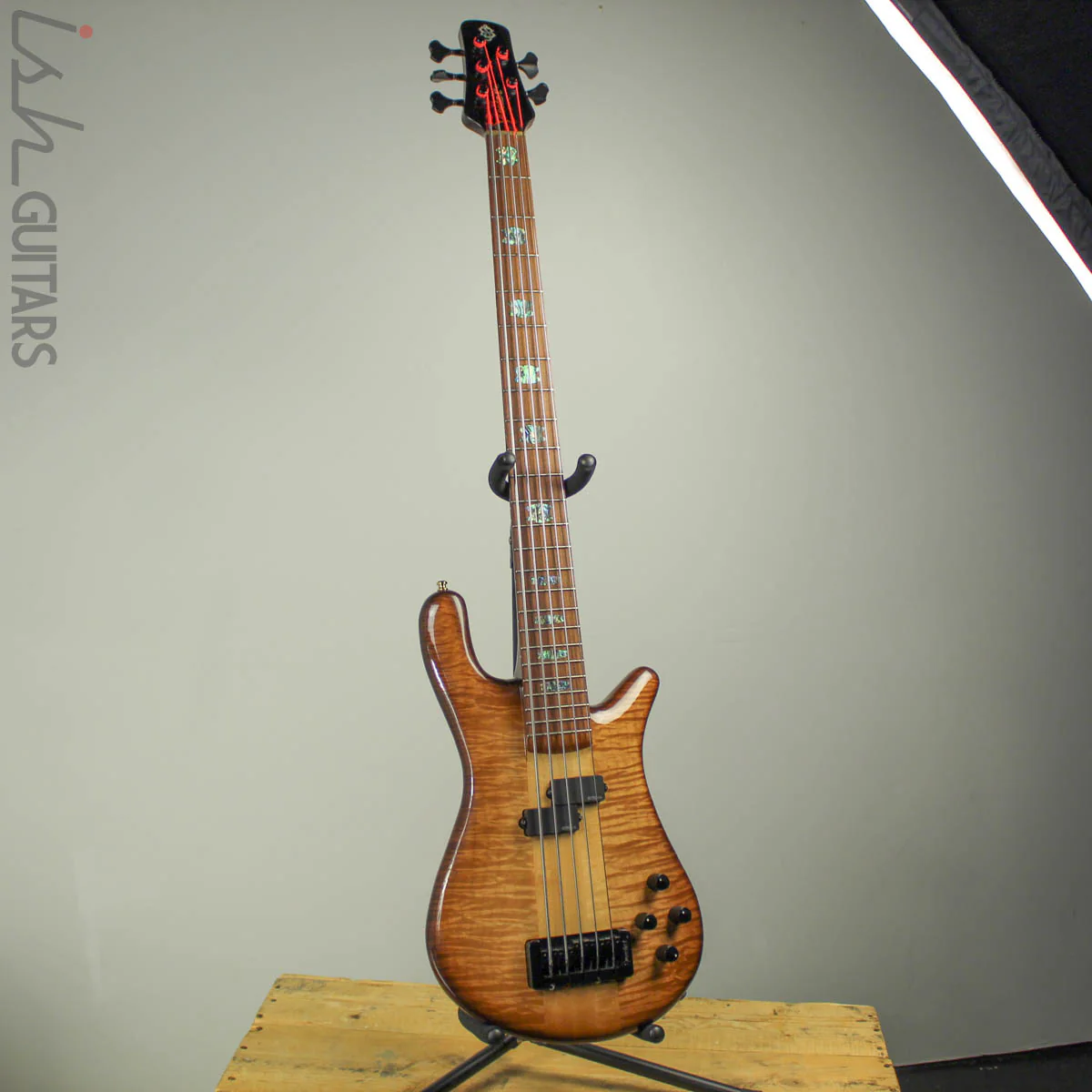 2017 Spector NS-5XL P Helium Special Darkglass - Image 2