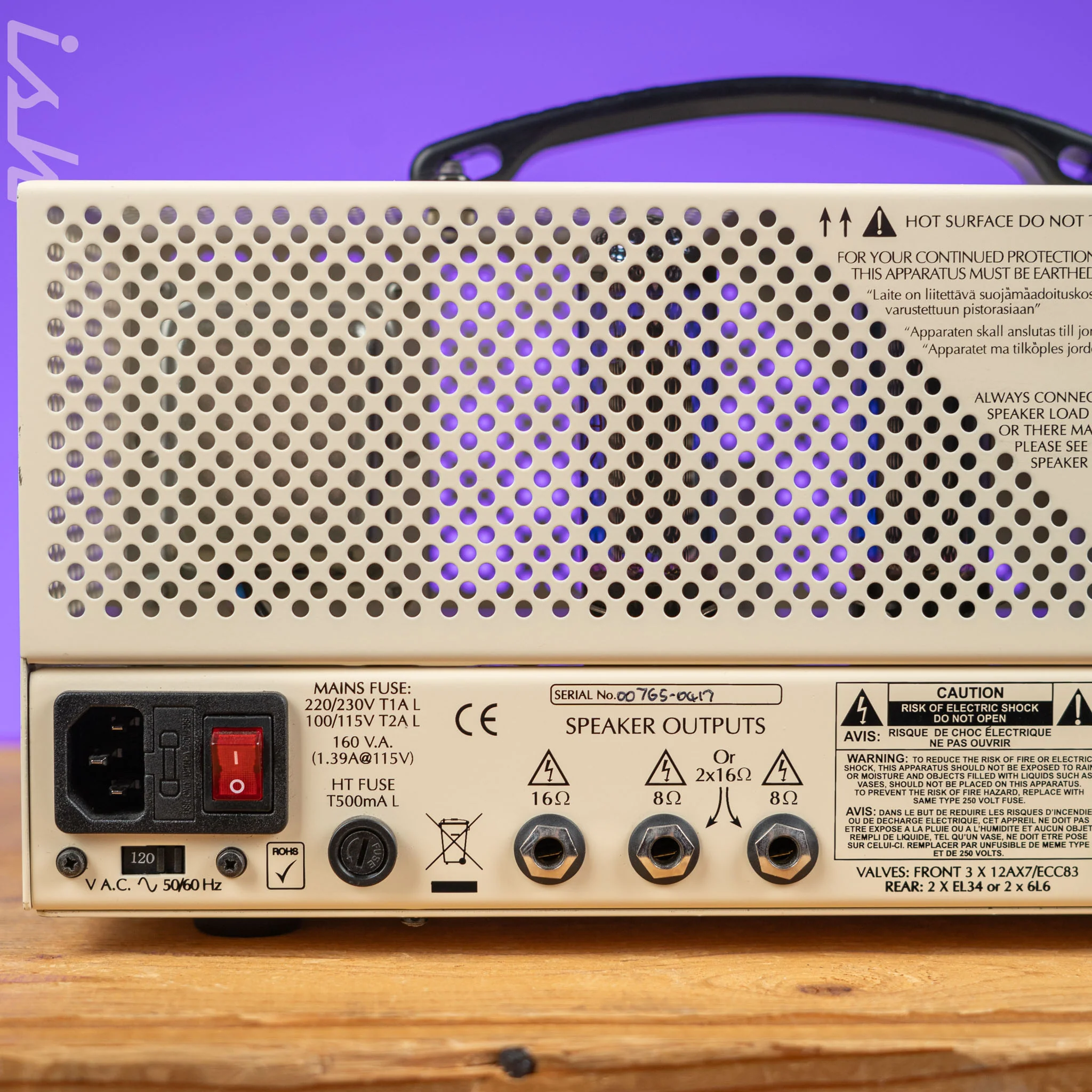 2017 Victory V-40 The Duchess 40-watt Guitar Amp Head - Image 6