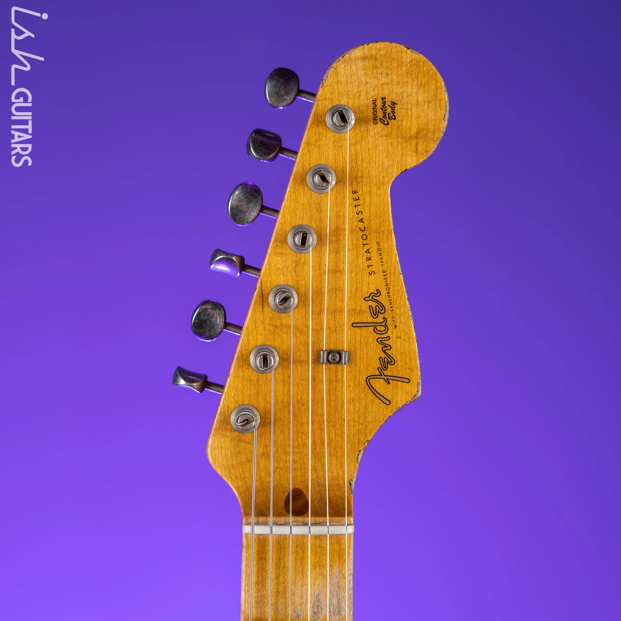2018 Fender ‘58 Stratocaster Heavy Relic Black - Image 5