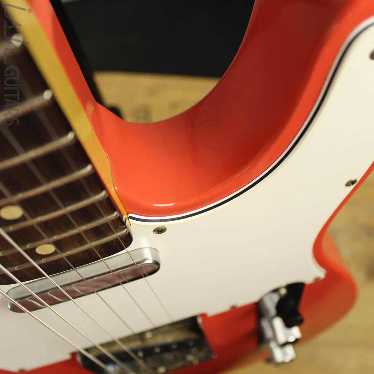 2018 Fender Custom Shop 1963 Telecaster Journeyman Fiesta Red Relic - Image 7