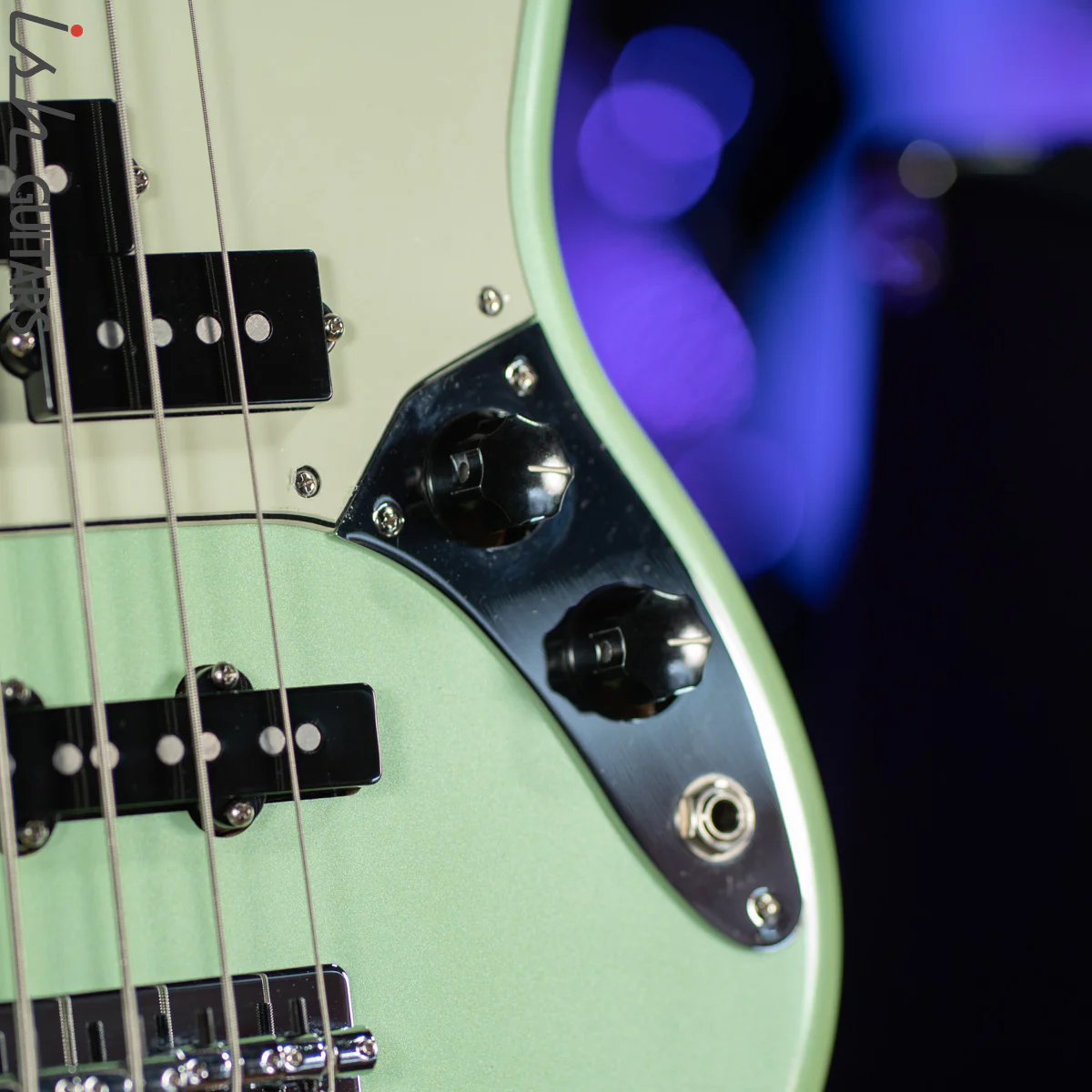 2018 Fender Mustang Bass Seafoam Green PJ Special Edition - Image 6