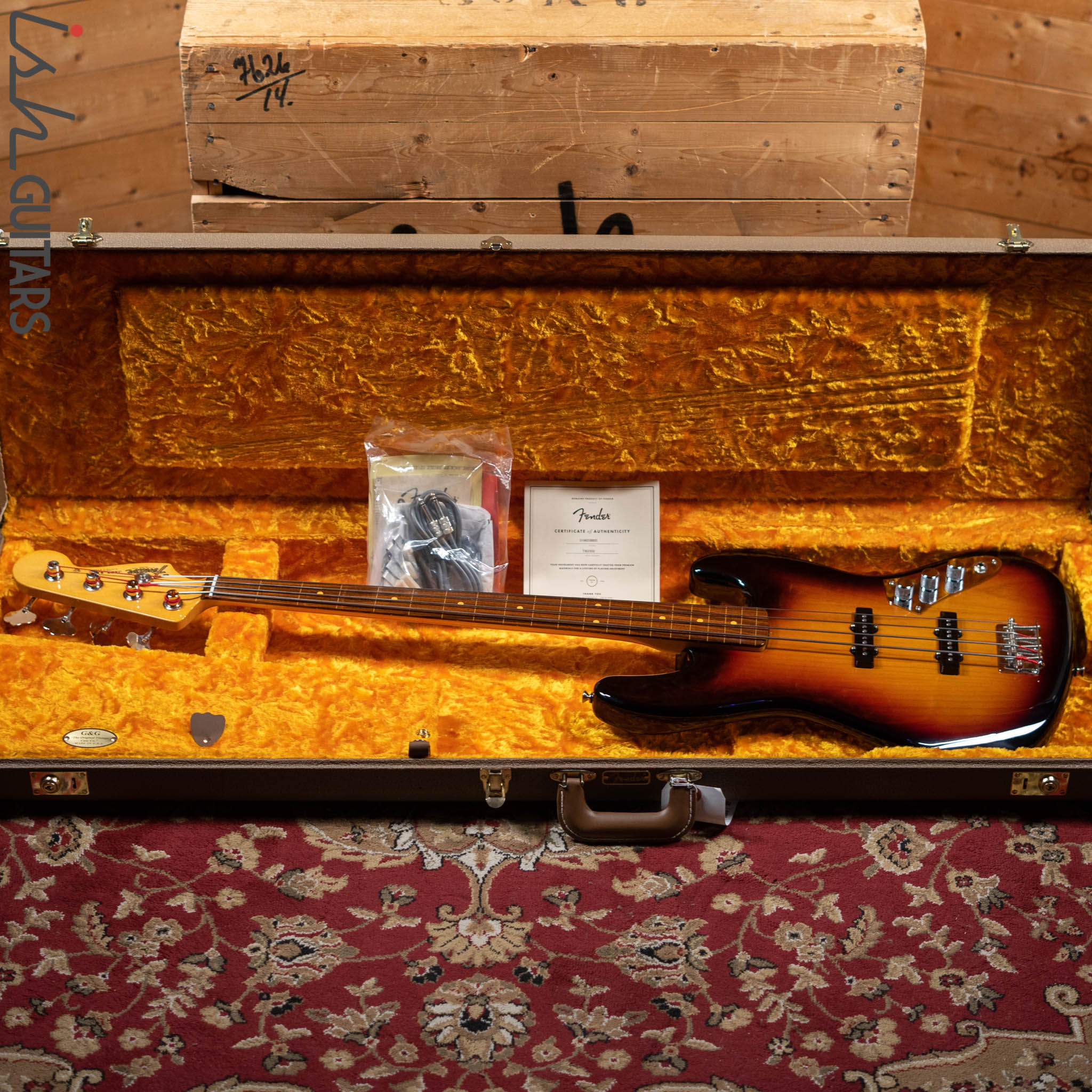2018 Fender Tribute Series Jaco Pastorius 3-Color Sunburst - Image 15