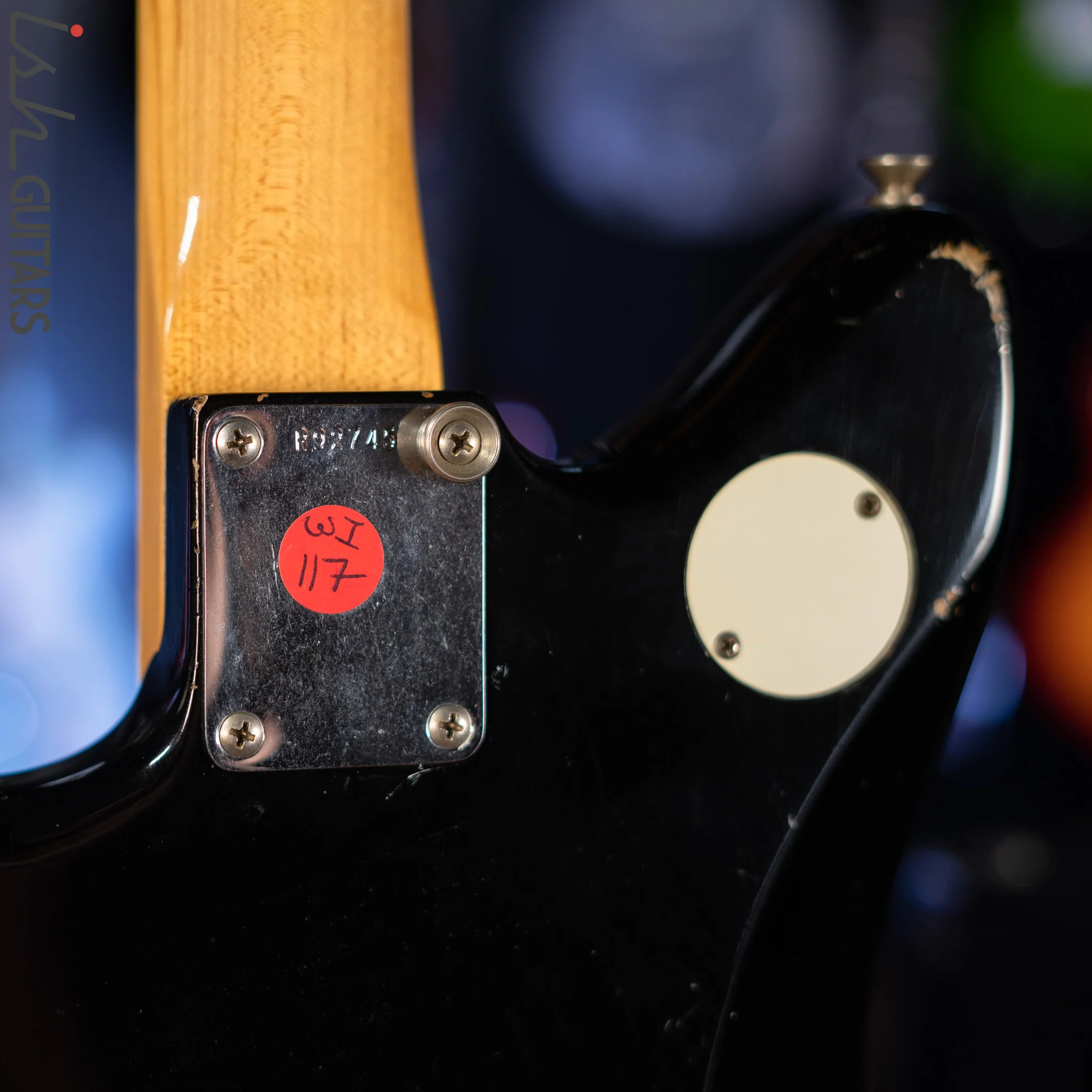 2018 Fender Tuxedo Jazzmaster Journeyman Special Edition NAMM Tuxedo Black - Image 14