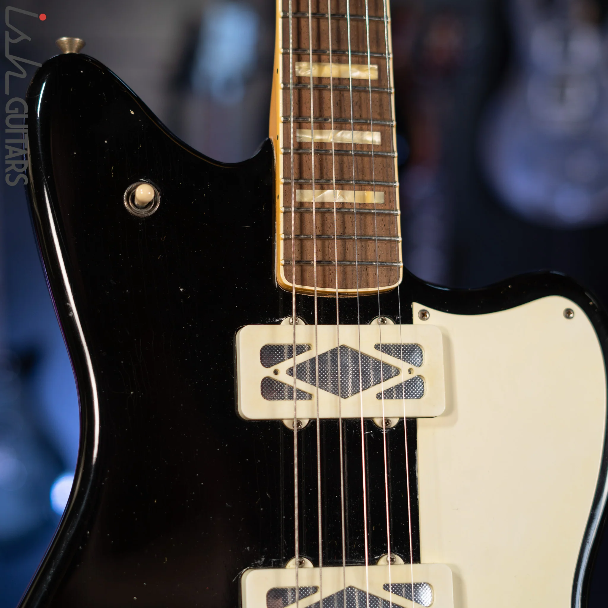 2018 Fender Tuxedo Jazzmaster Journeyman Special Edition NAMM Tuxedo Black - Image 3