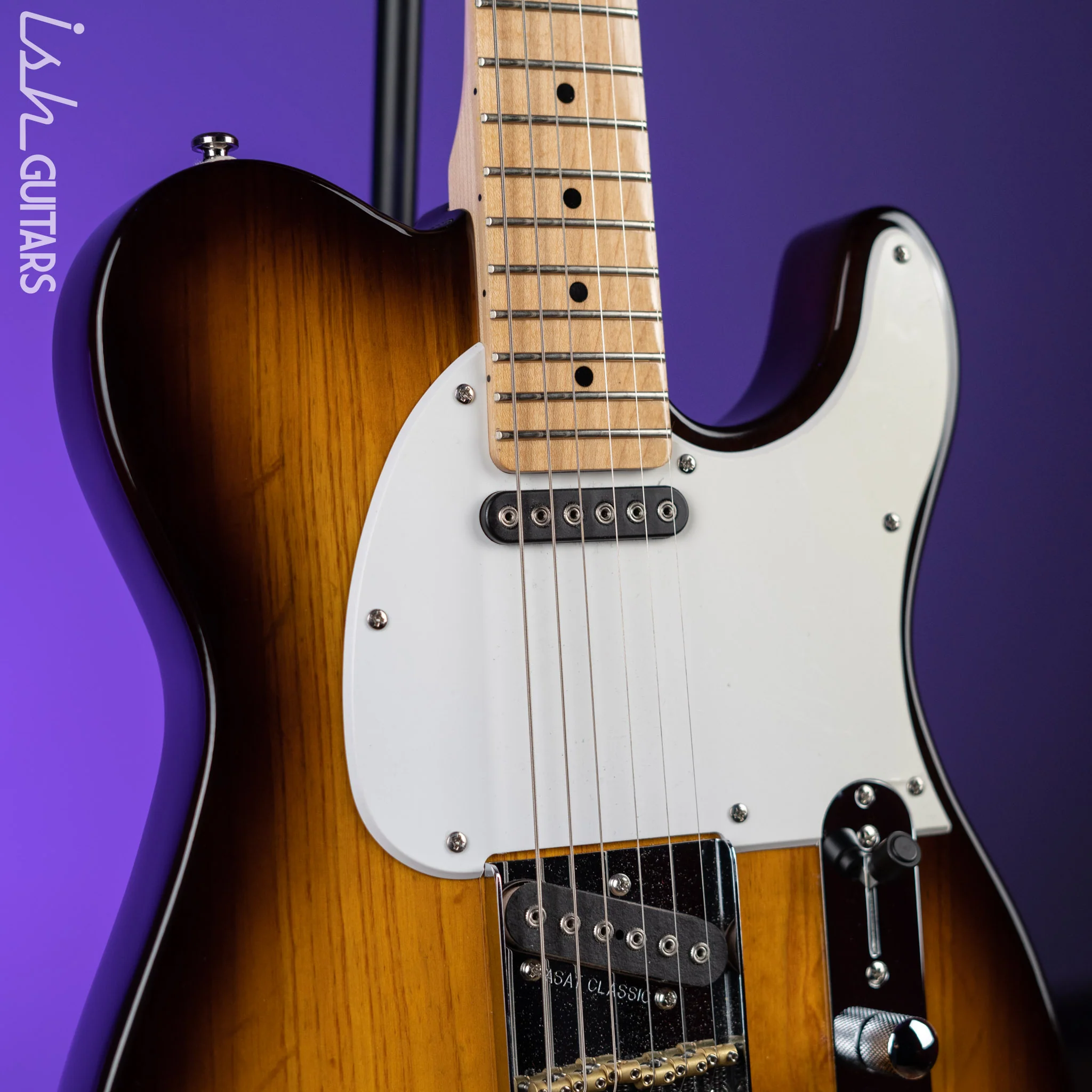 2018 G&L ASAT Classic Sunburst - Image 3