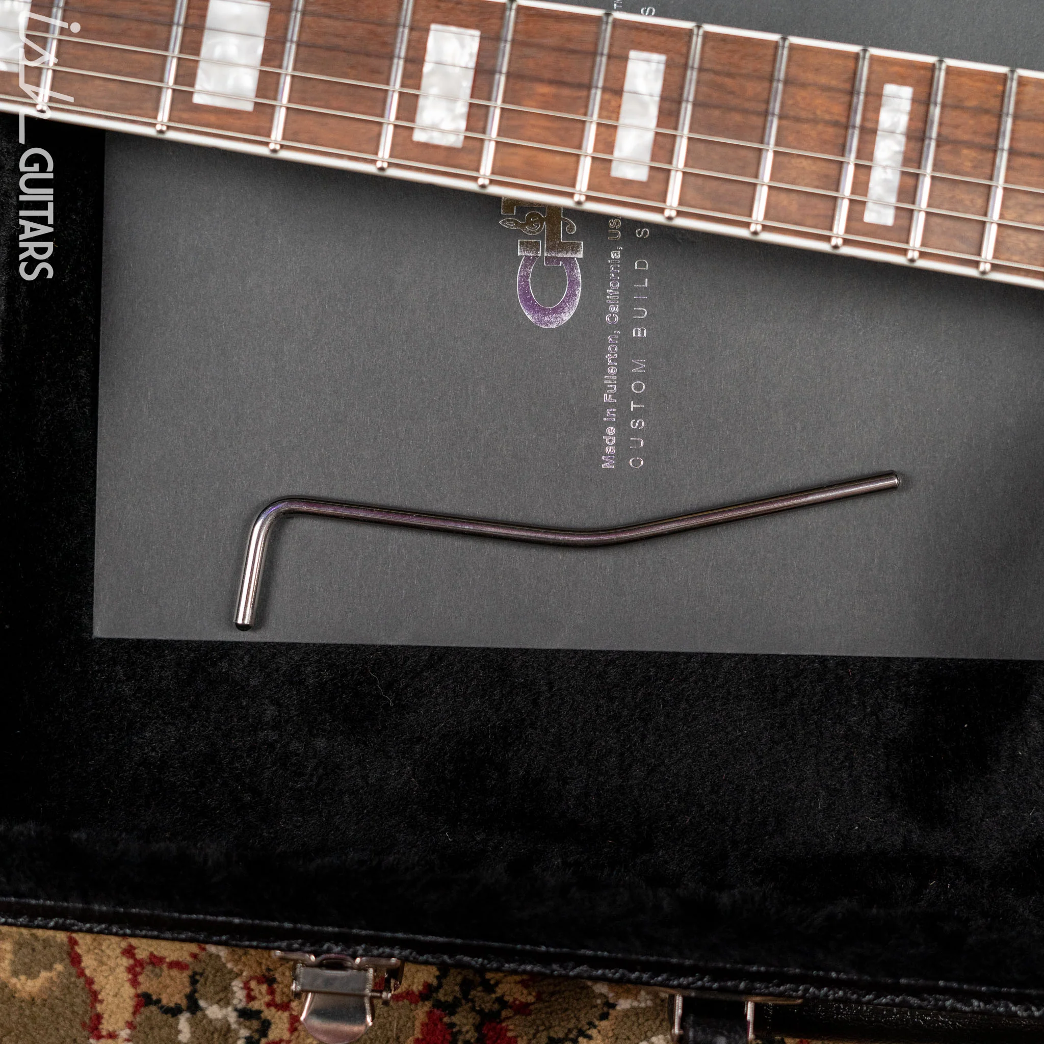 2018 G&L ASAT Z-3 Semi-Hollow 2-Tone Sunburst - Image 17