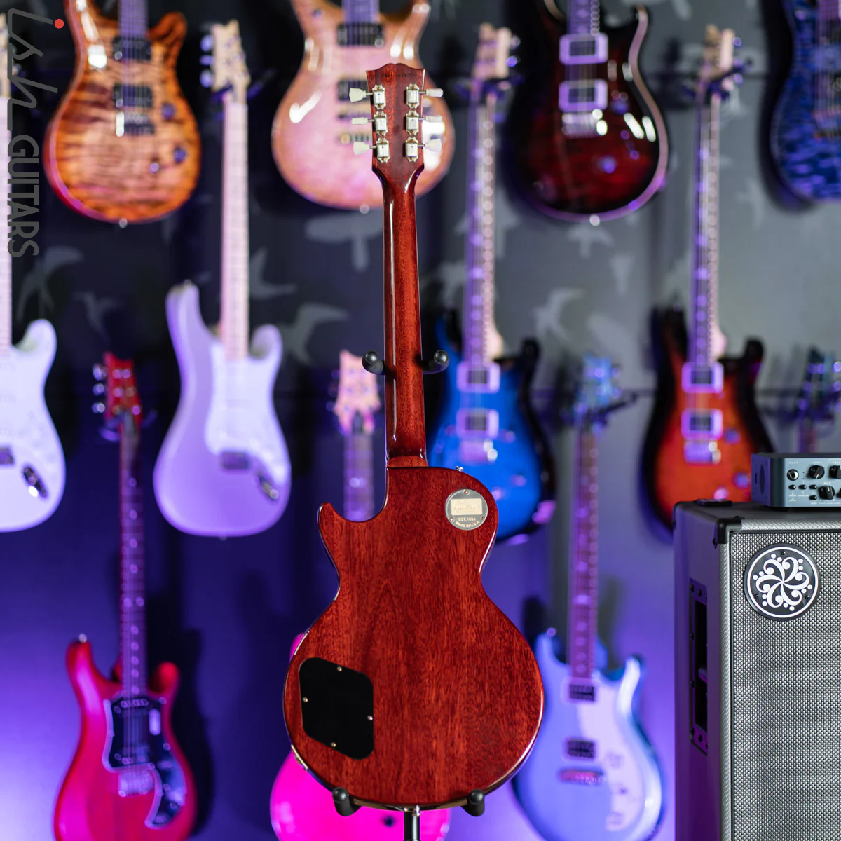 2018 Gibson Custom '59 Les Paul Standard Figured Red Sky Fade VOS - Image 10