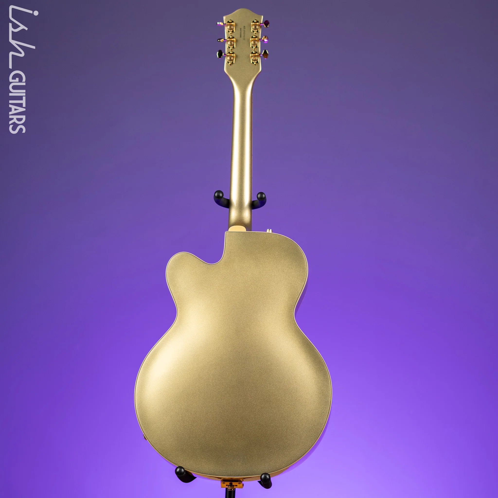 2018 Gretsch G420TG Electromatic 135th Anniversary LTD - Two Tone Dark Cherry Metallic on Casino Gold - Image 10