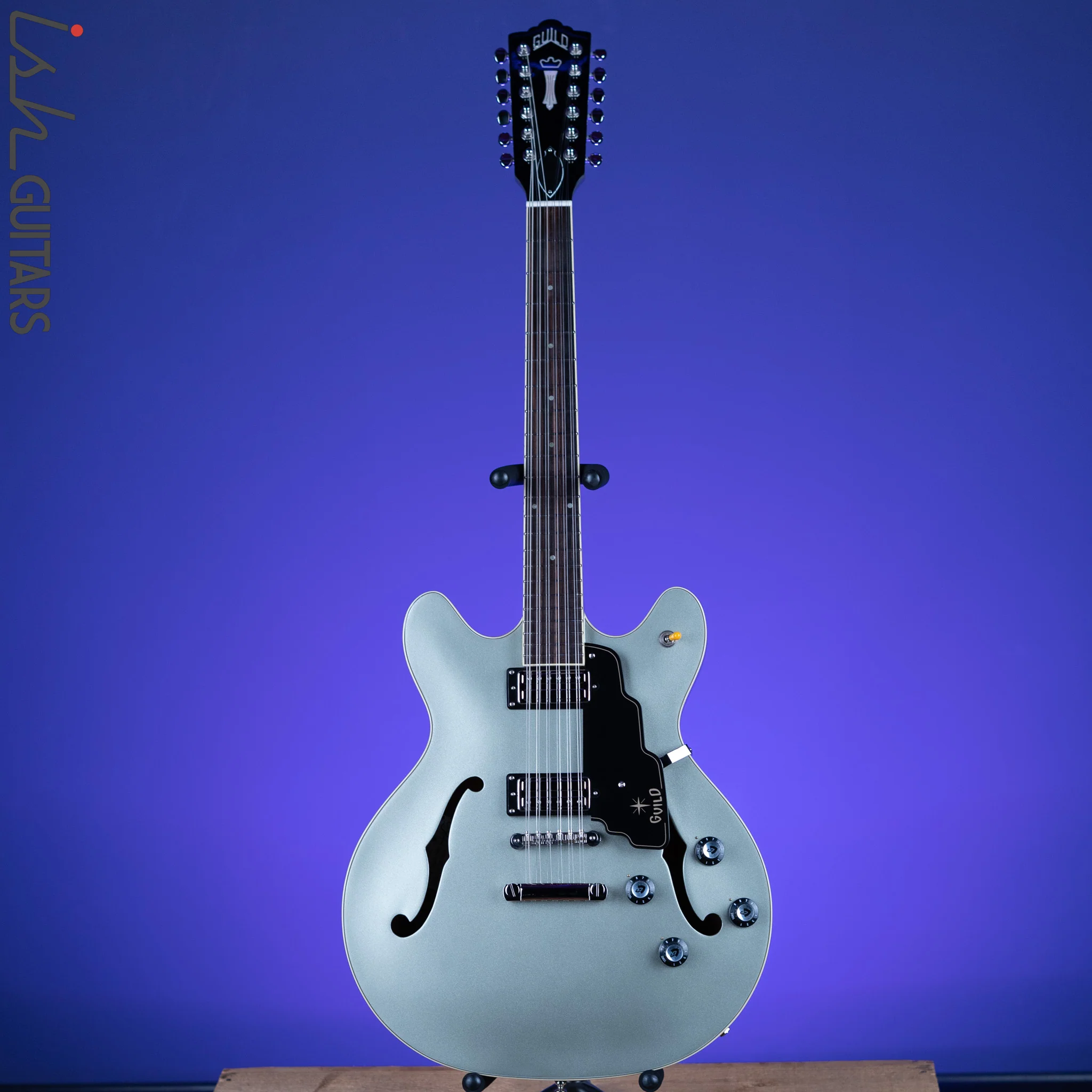 2018 Guild Starfire IV ST-12 12-String Semi-Hollow Shoreline Mist - Image 2