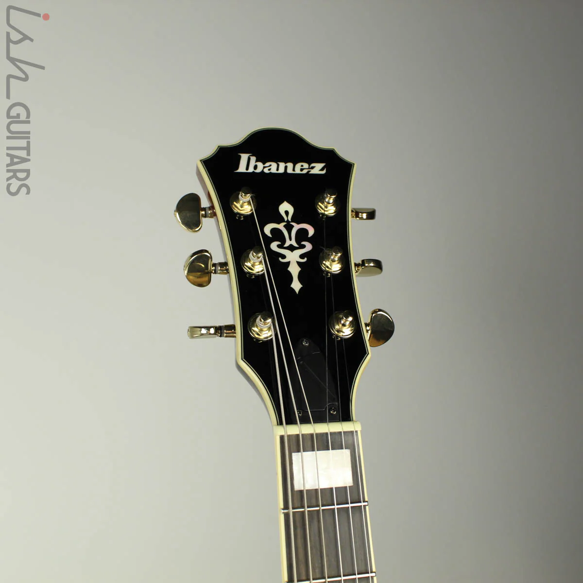 2018 Ibanez Artcore Expressionist AG95QA Dark Brown Sunburst - Image 5