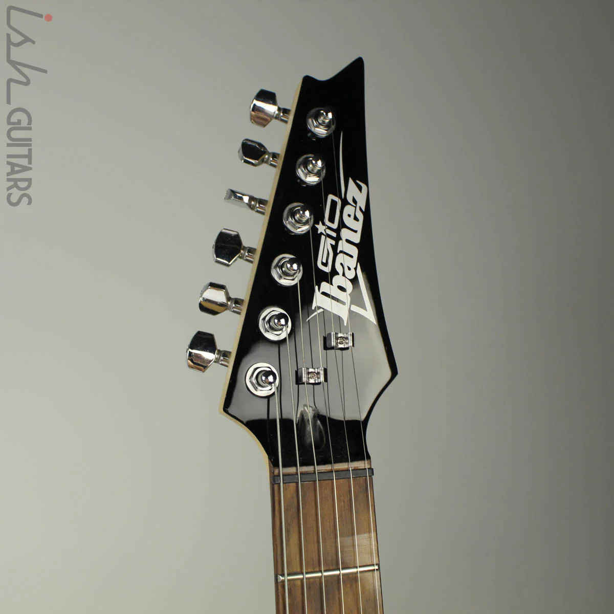 2018 Ibanez Gio GRX70QA Transparent Blue Burst - Image 5