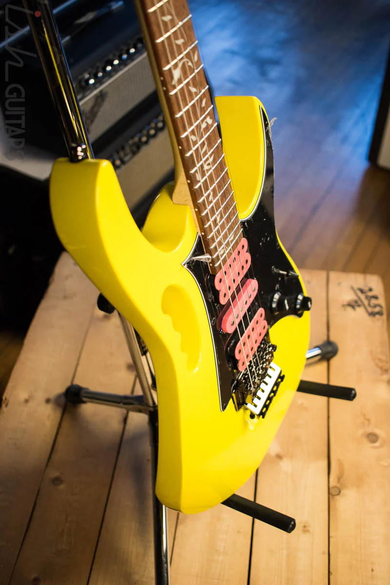 2018 Ibanez JEMJRSP Yellow B-Stock - Image 8