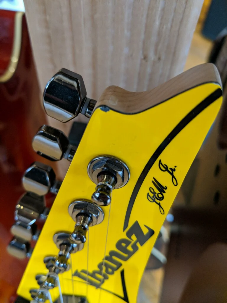 2018 Ibanez JEMJRSP Yellow B-Stock - Image 9