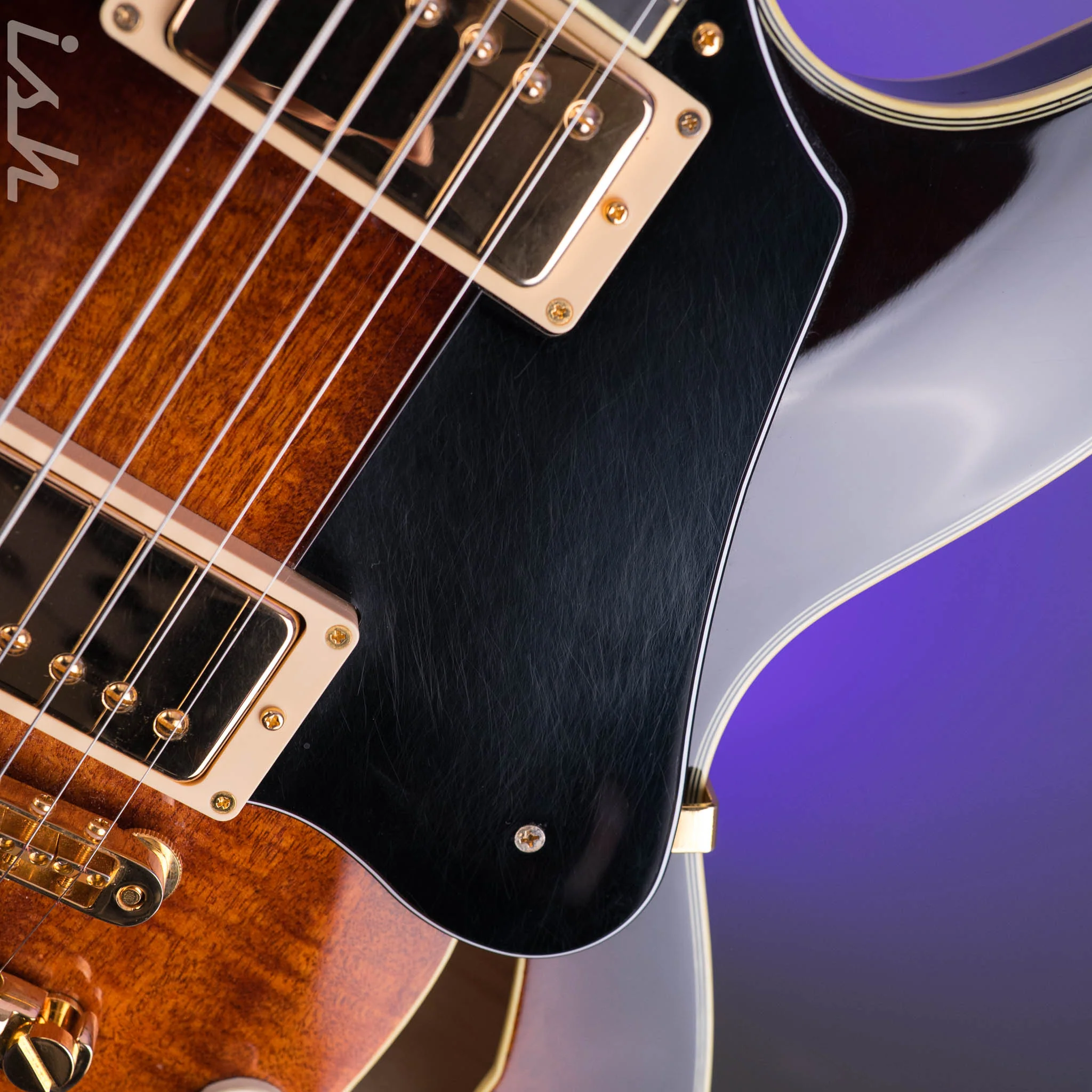 2018 Ibanez John Scofield JSM100 Vintage Burst - Image 6
