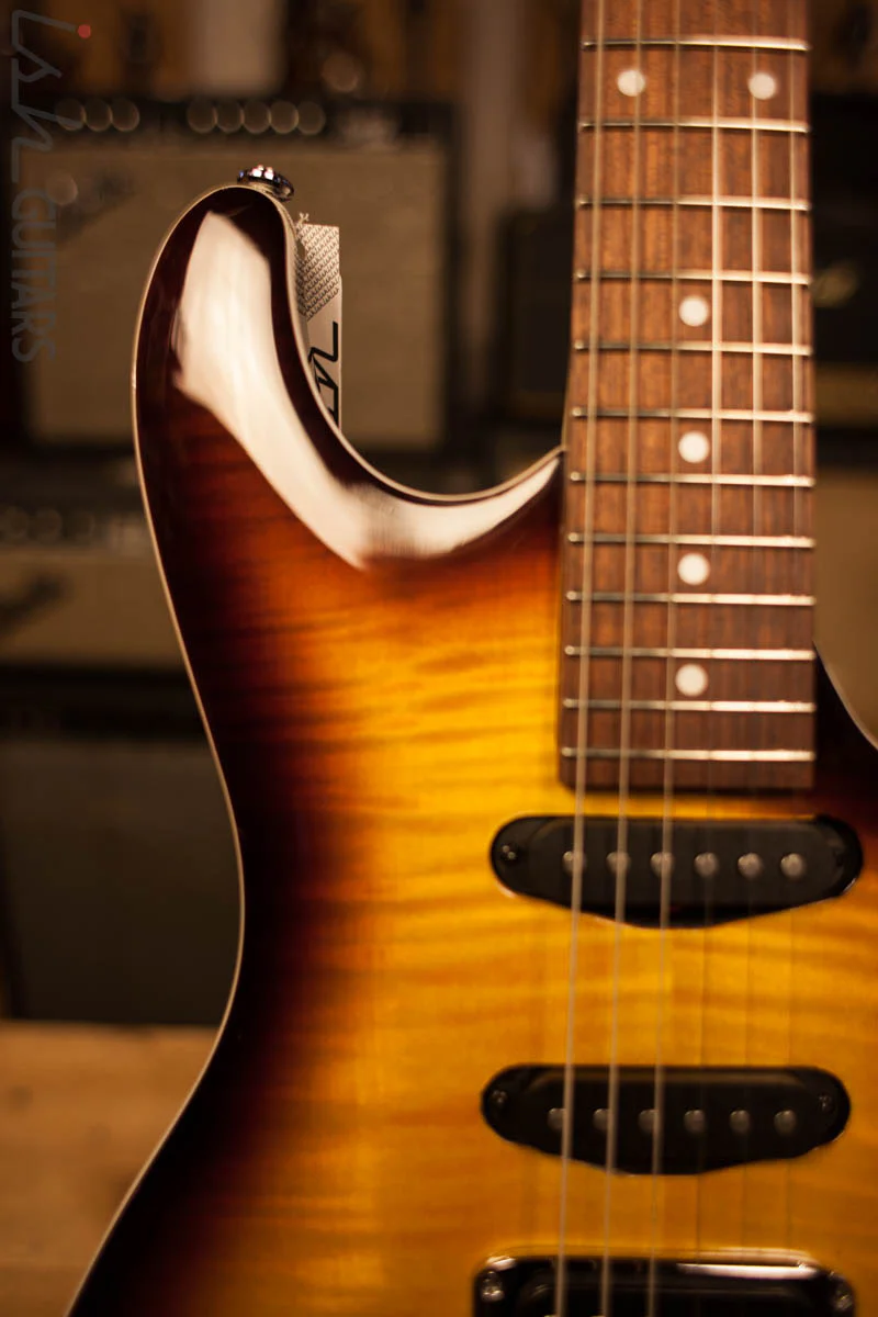 2018 Ibanez SA260FM-VLS Violin Sunburst - Image 3