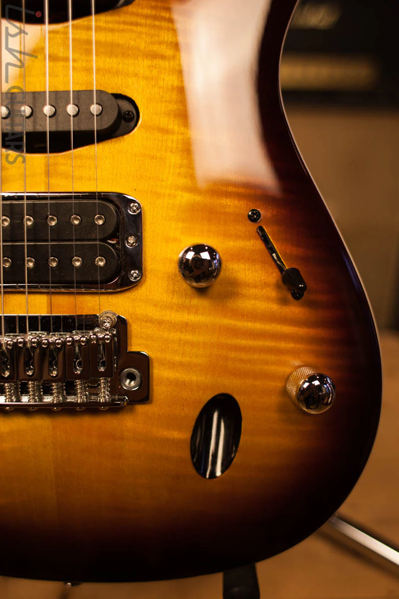 2018 Ibanez SA260FM-VLS Violin Sunburst - Image 4