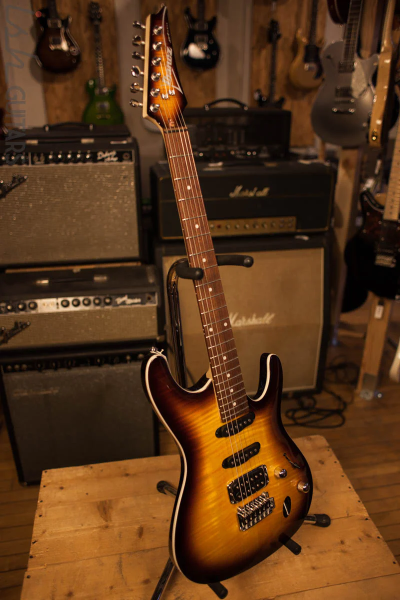 2018 Ibanez SA260FM-VLS Violin Sunburst - Image 9